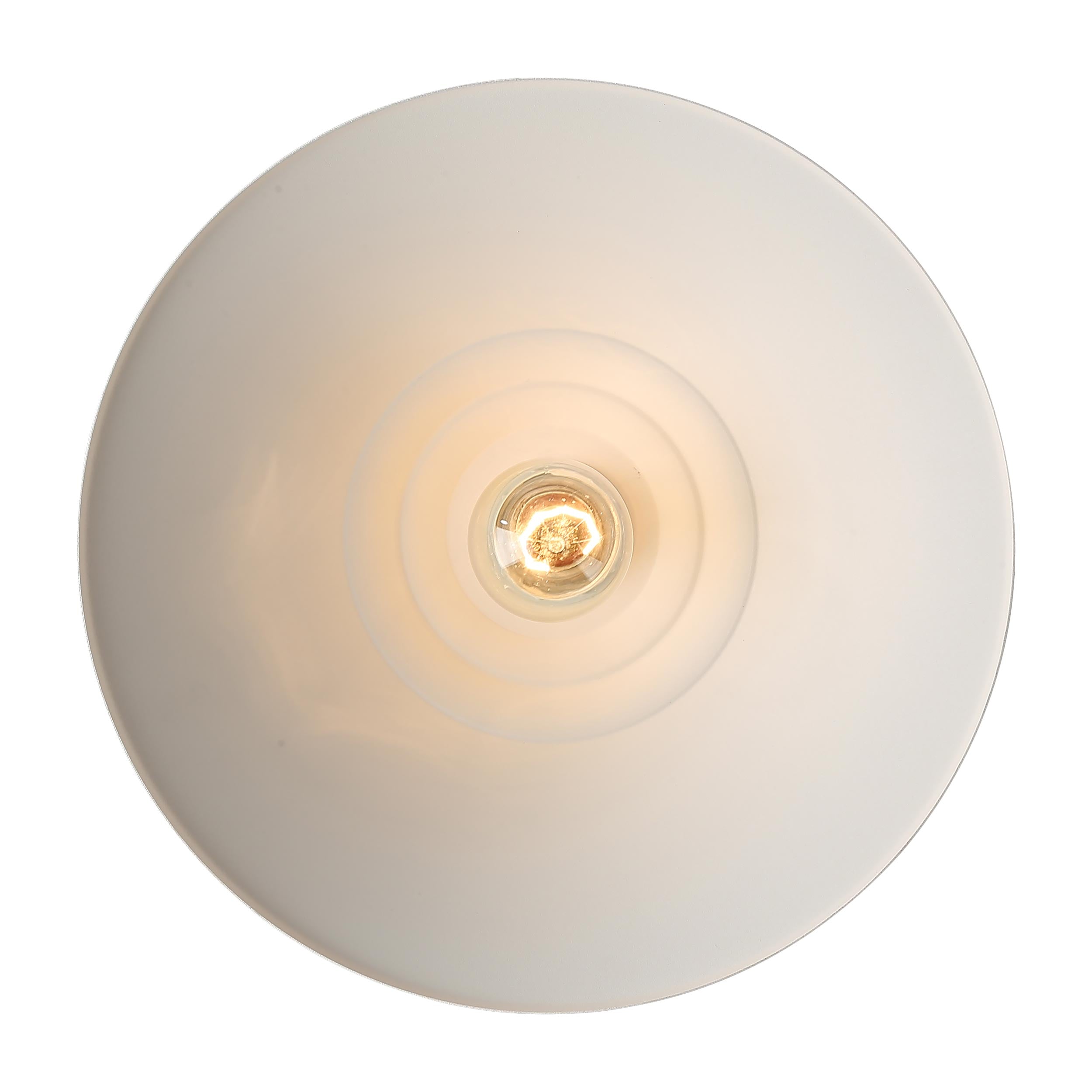 Golden Lighting Journey 1-light Semi-Flush Mount in Natural White - - Golden Lighting