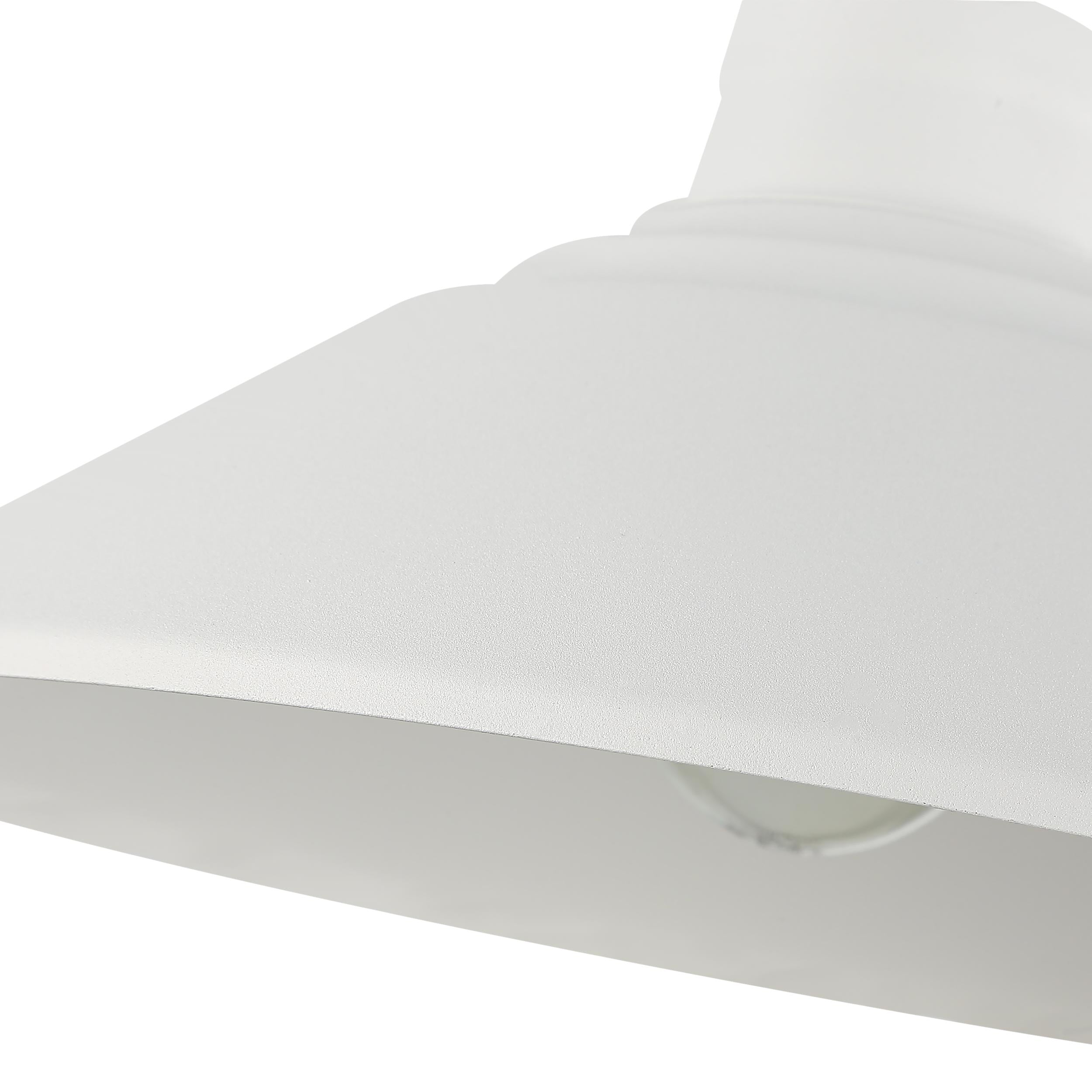 Golden Lighting Journey 1-light Semi-Flush Mount in Natural White - - Golden Lighting
