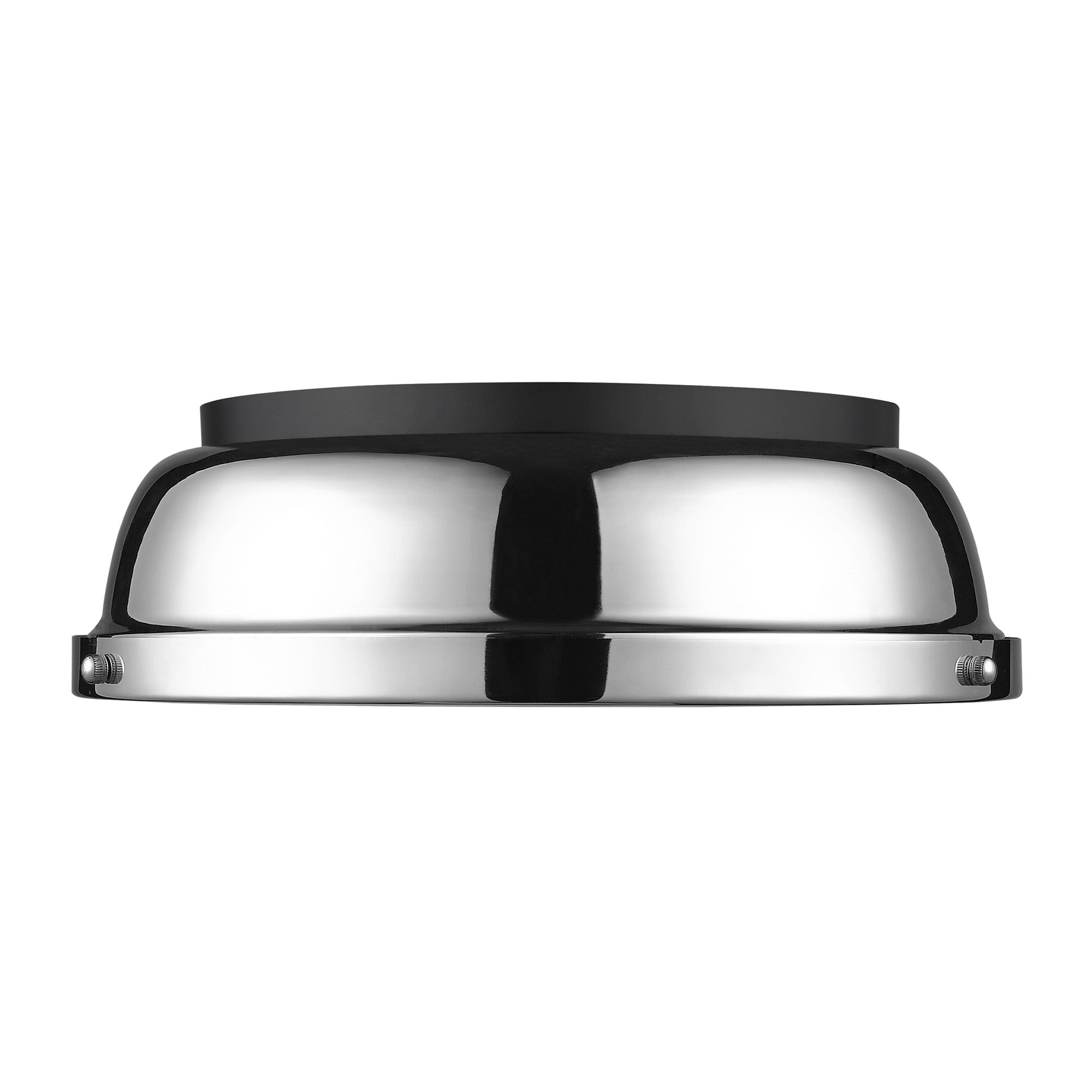 Duncan 1-Light Bath Vanity in Chrome with Clear Glass - Default Title - Golden Lighting