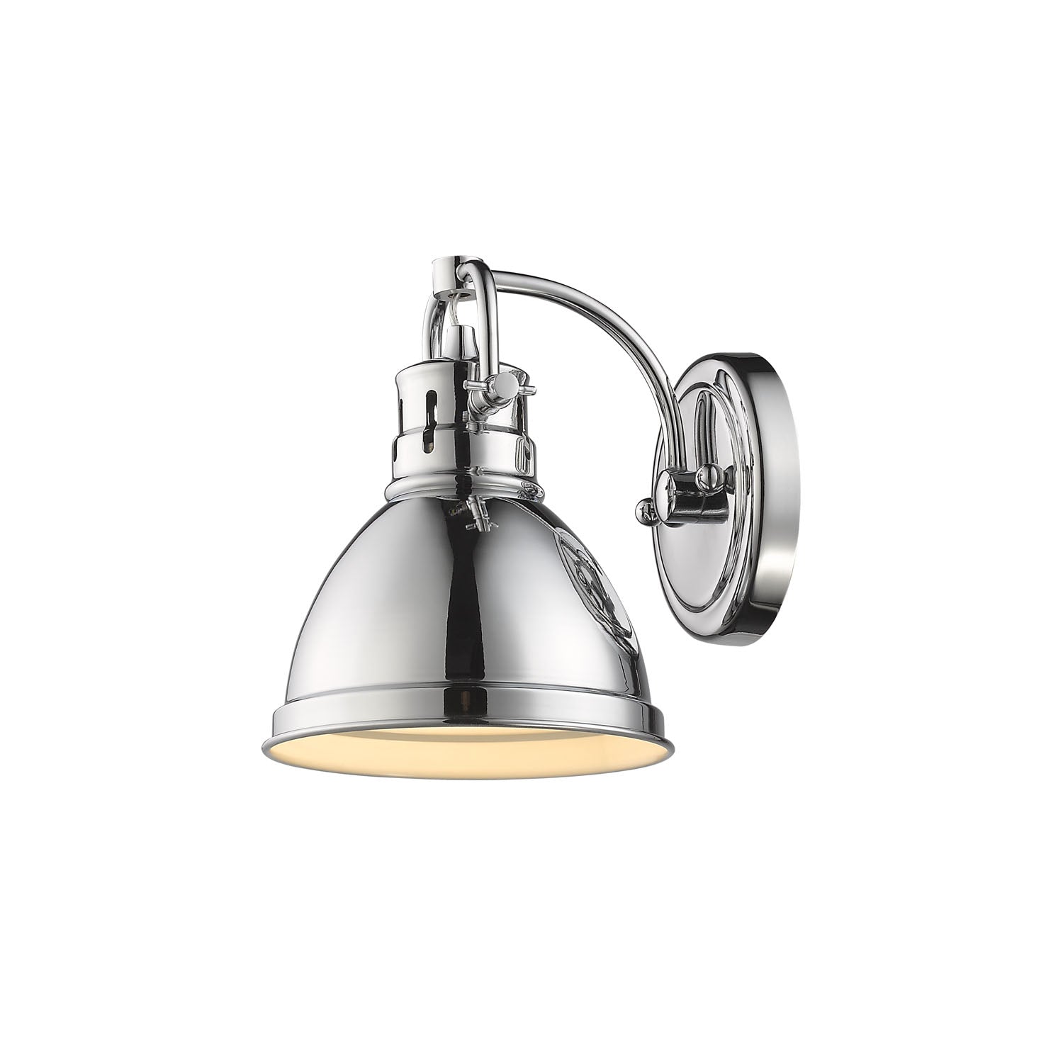 Yep by Golden Lighting Duncan 1-light Vanity in Chrome - - Golden Lighting