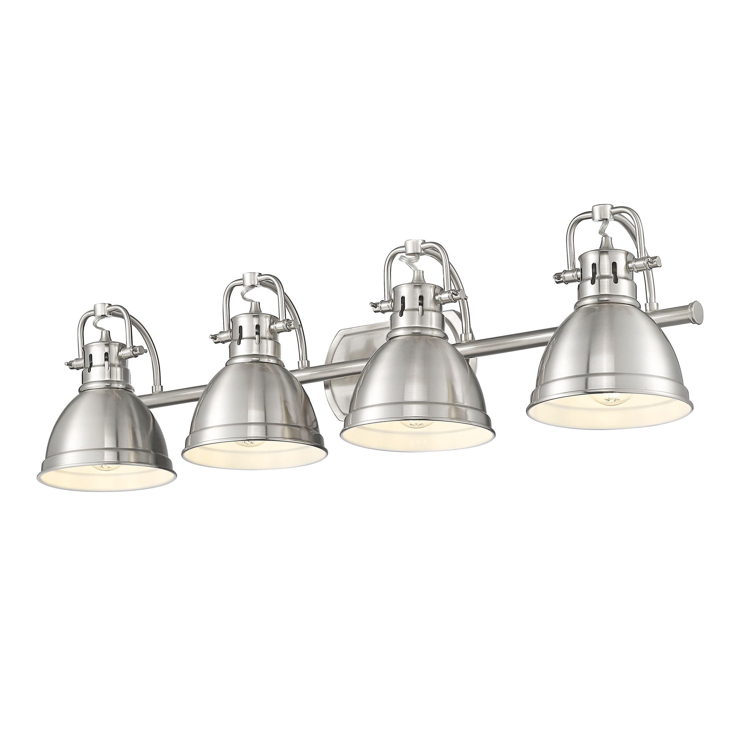 Yep by Golden Lighting Duncan 4-light Vanity in Pewter