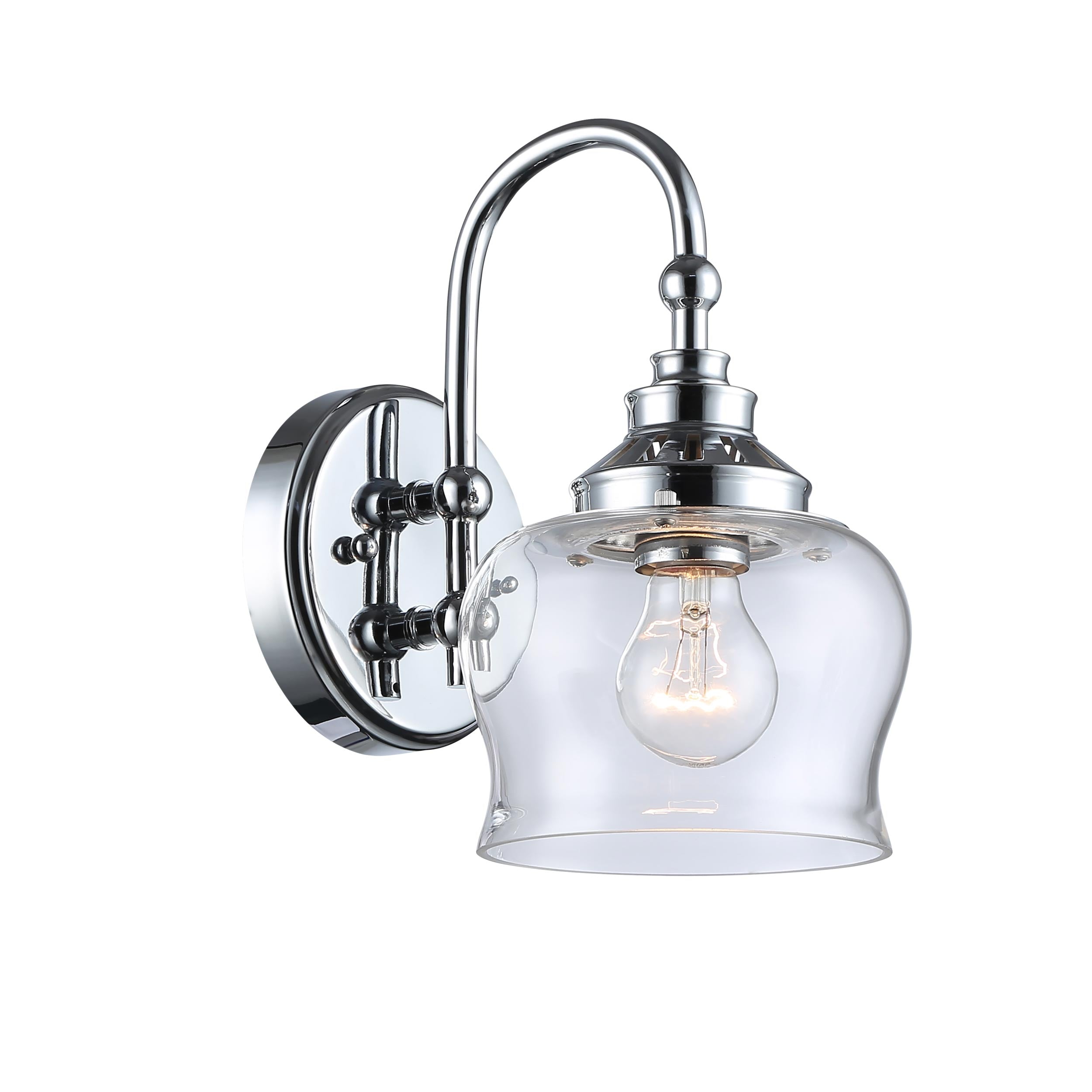 Daphne 1-light Wall Sconce in Chrome