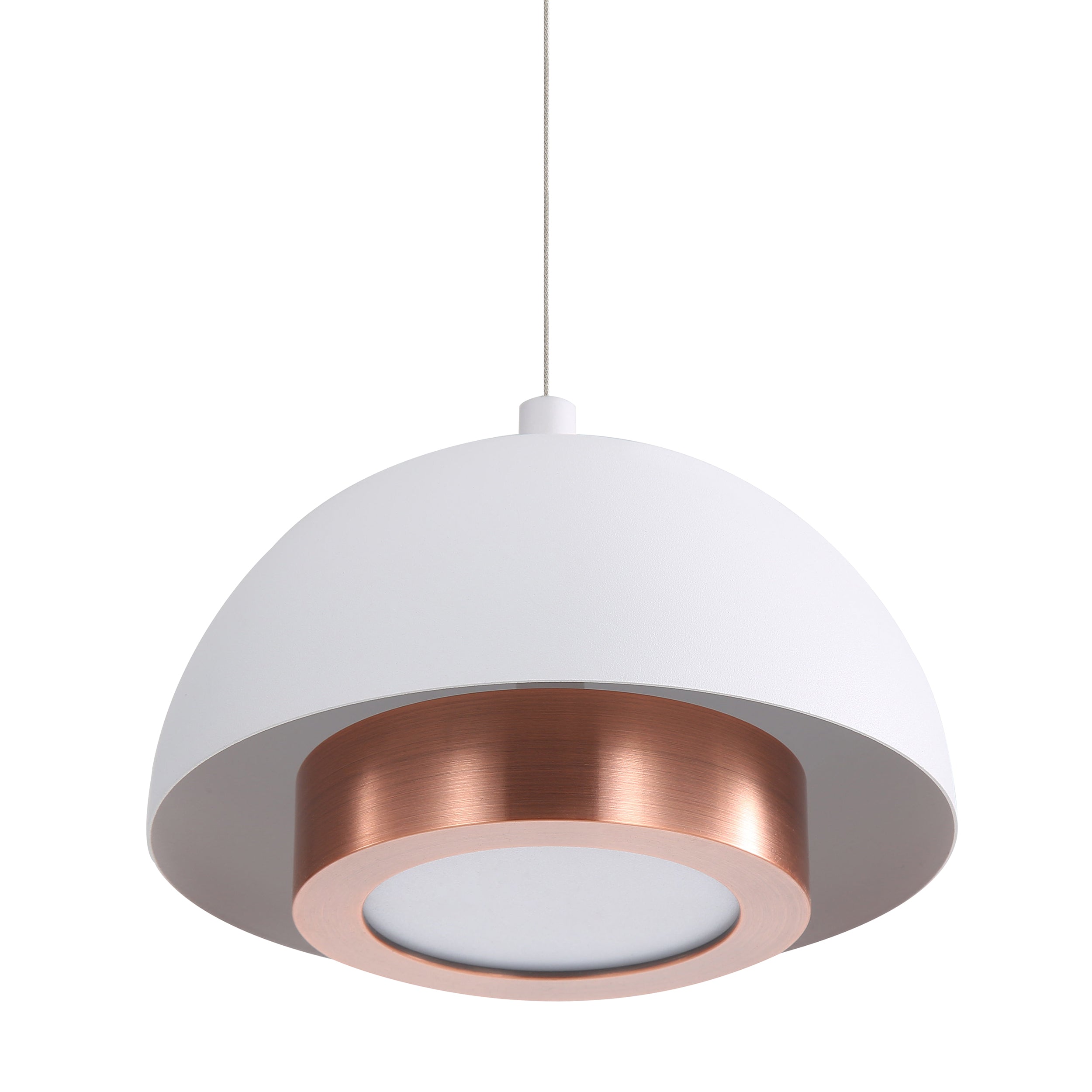 Solsken Integrated LED 12in Pendant in Sand White