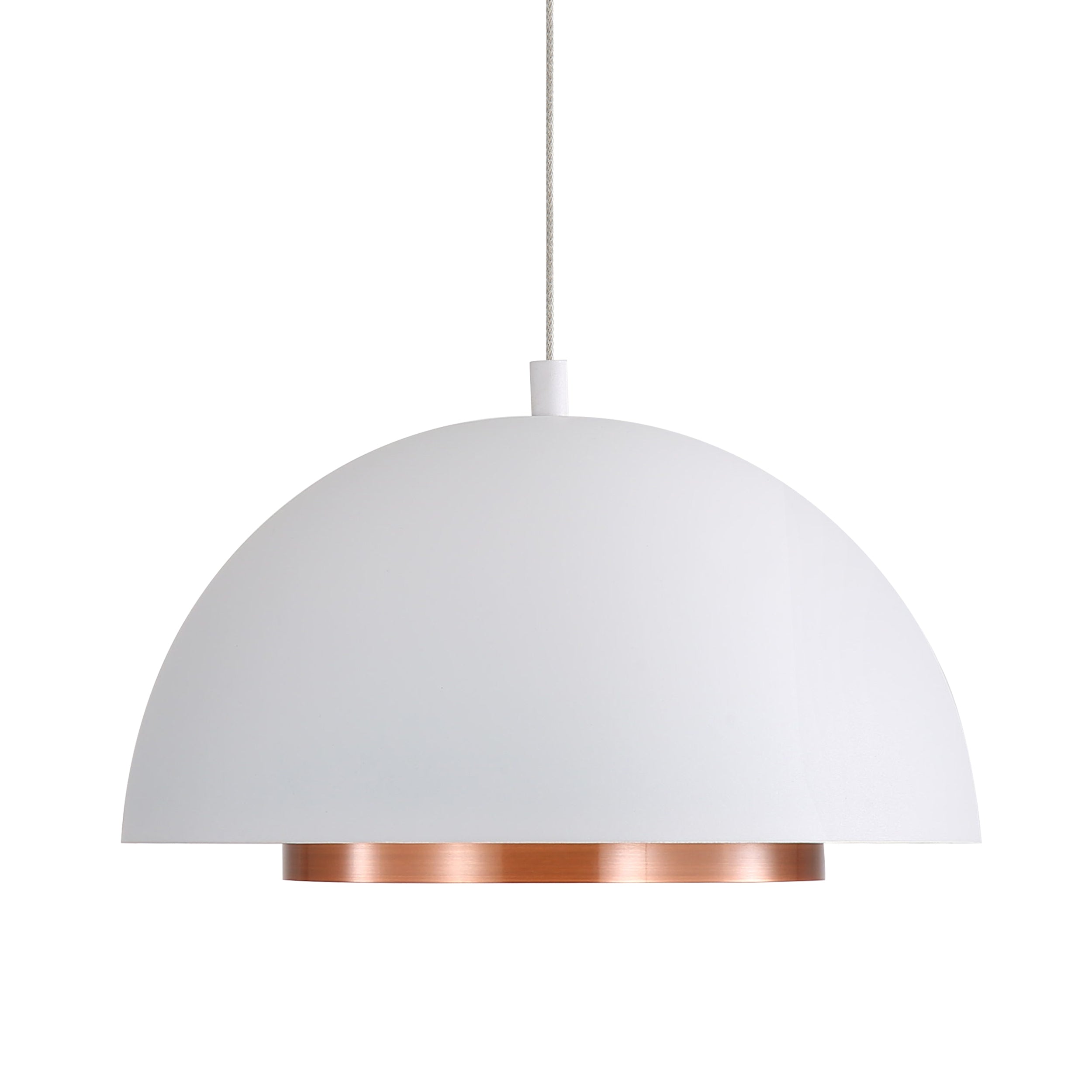 Solsken Integrated LED 7in Pendant in Sand White