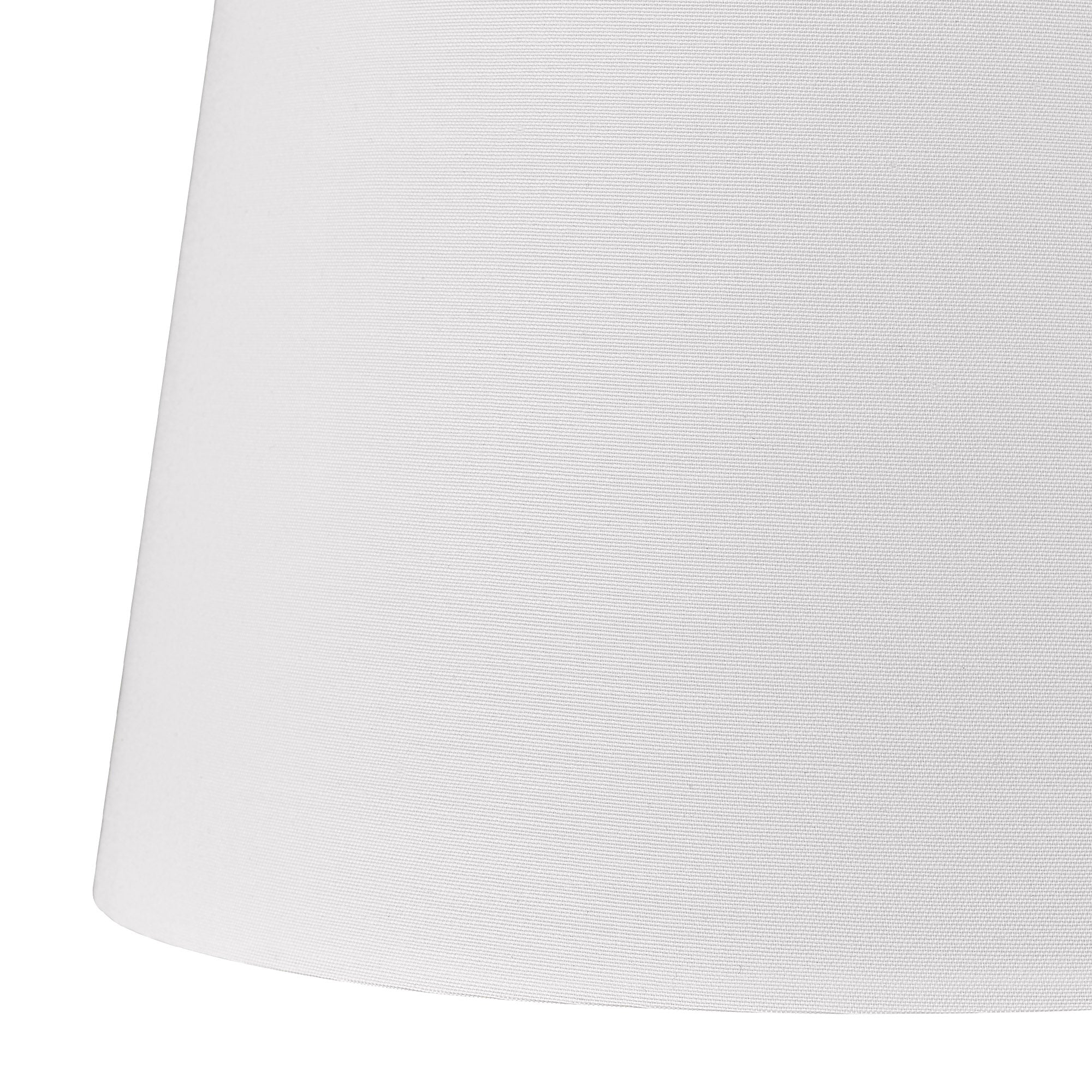 Ryleigh 1-light Swing Arm Wall Lamp in Matte Black and Modern White shade, shade and glass close-up - Golden Lighting