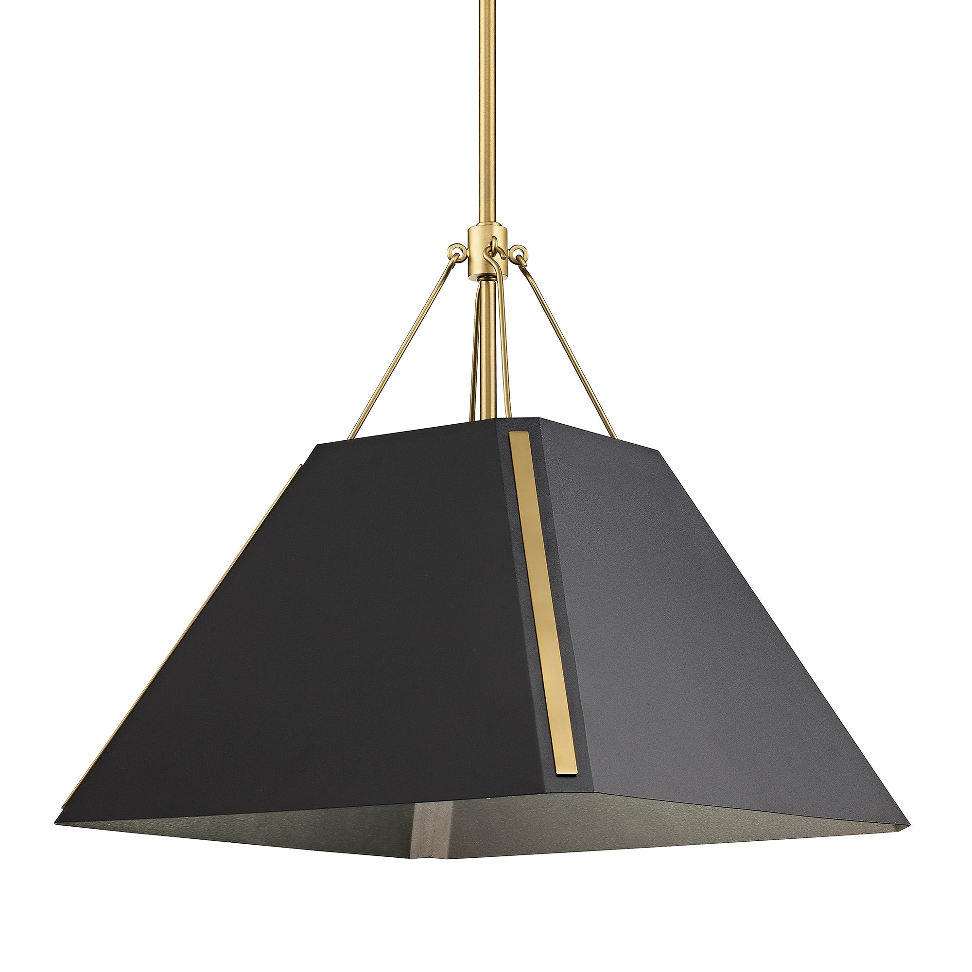 Ranik 1-light Pendant in Brushed Champagne Brass