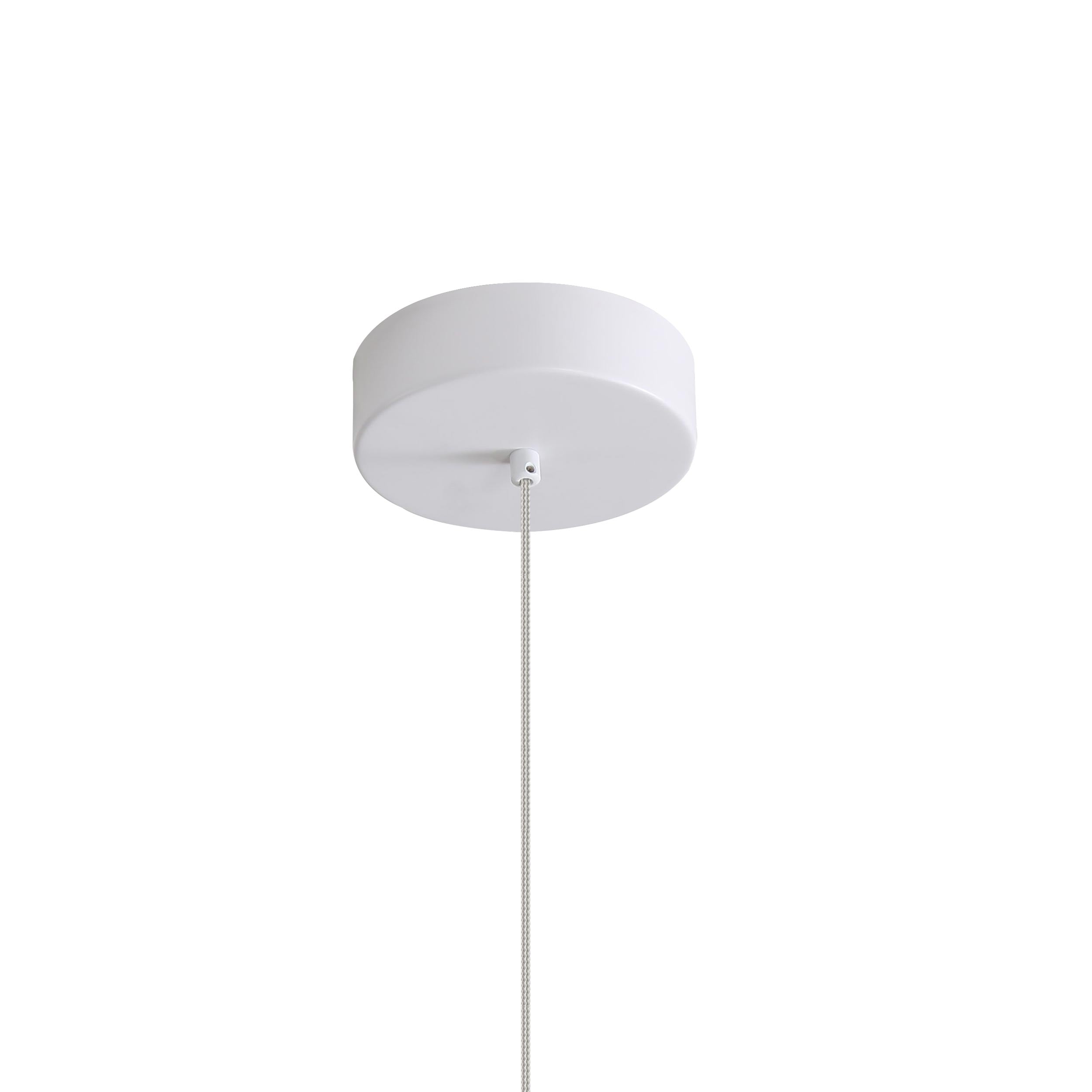 Golden Lighting Tela Integrated LED 18in Pendant in Sand Yellow - - Golden Lighting