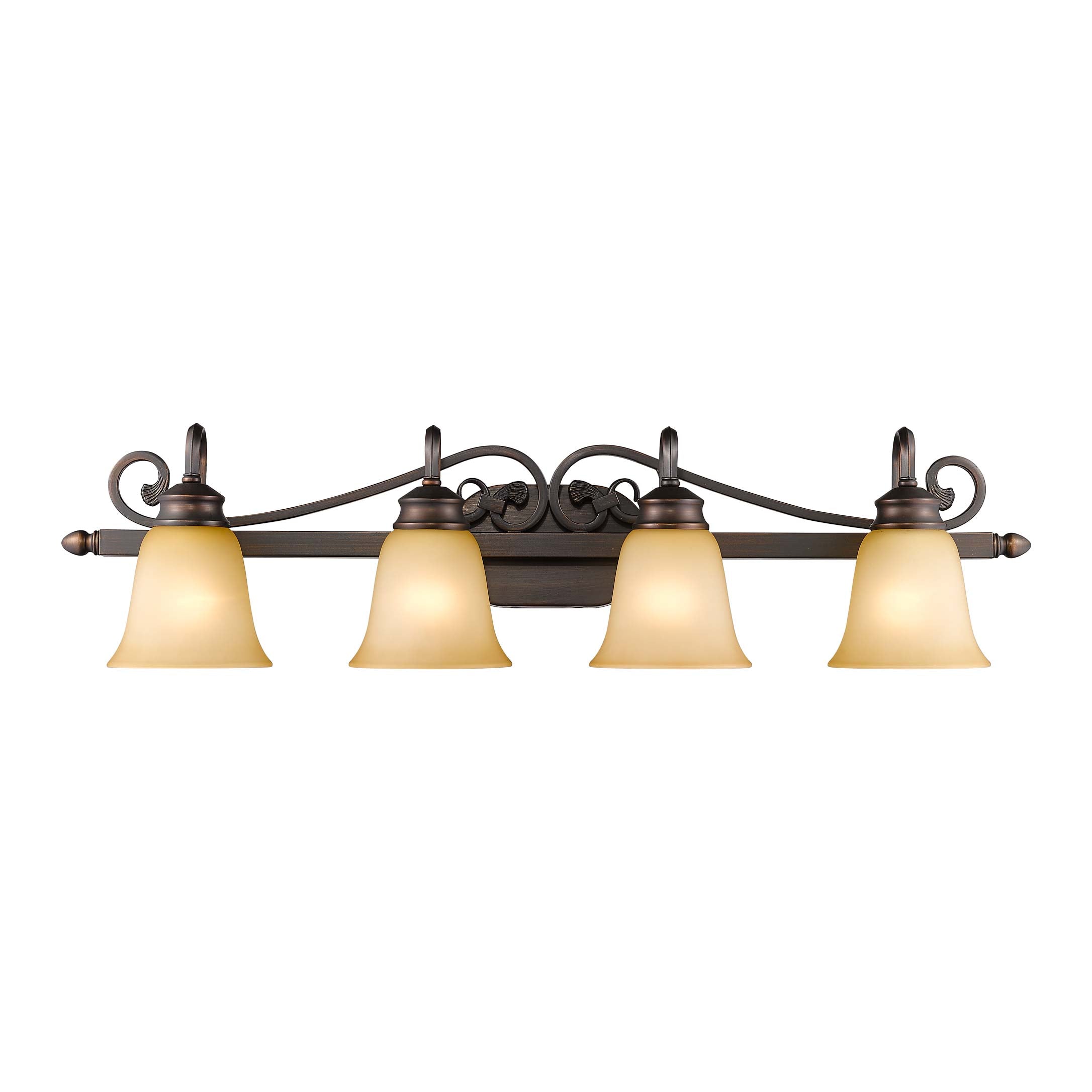 Belle Meade 4-light Vanity in Rubbed Bronze
