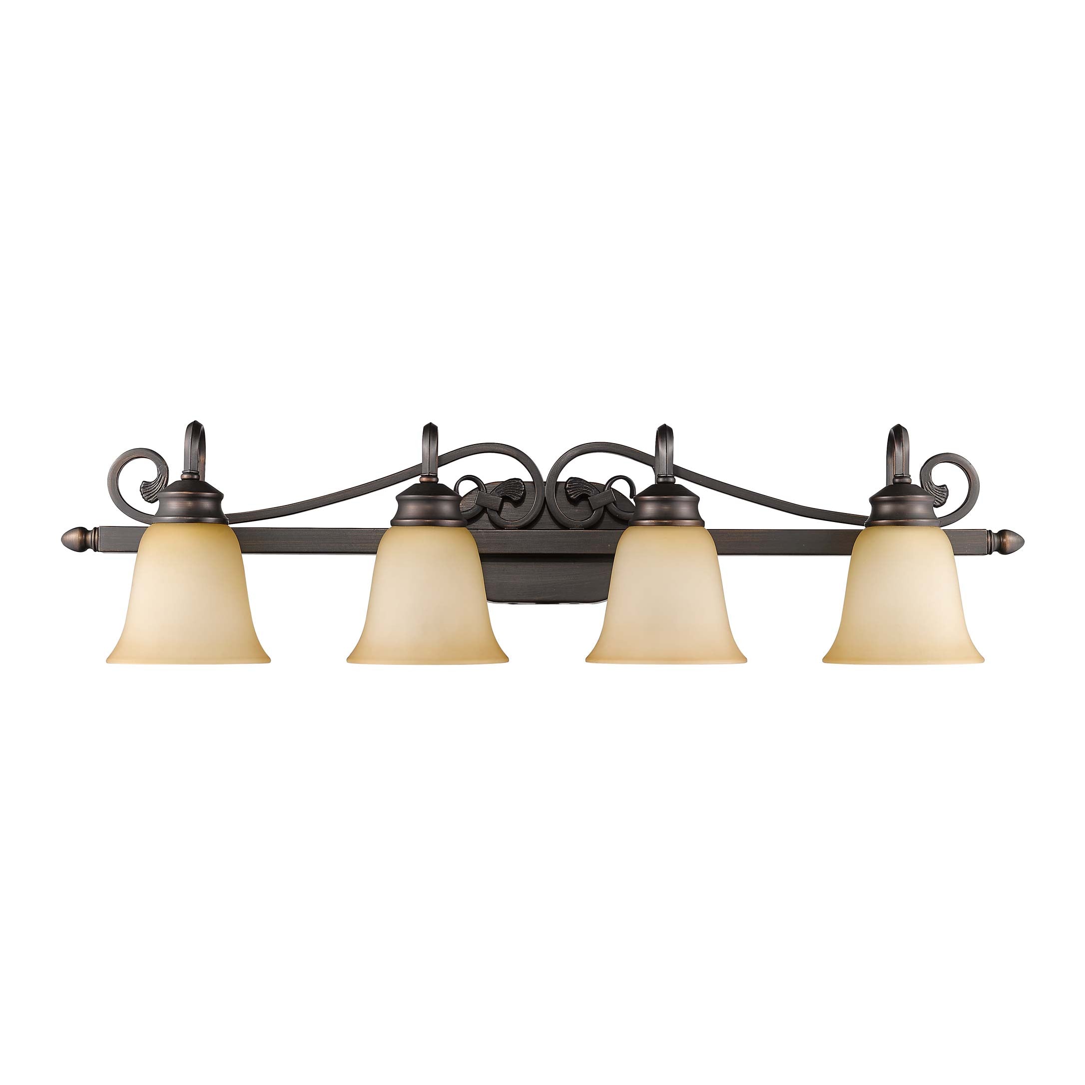 Belle Meade 4-light Vanity in Rubbed Bronze