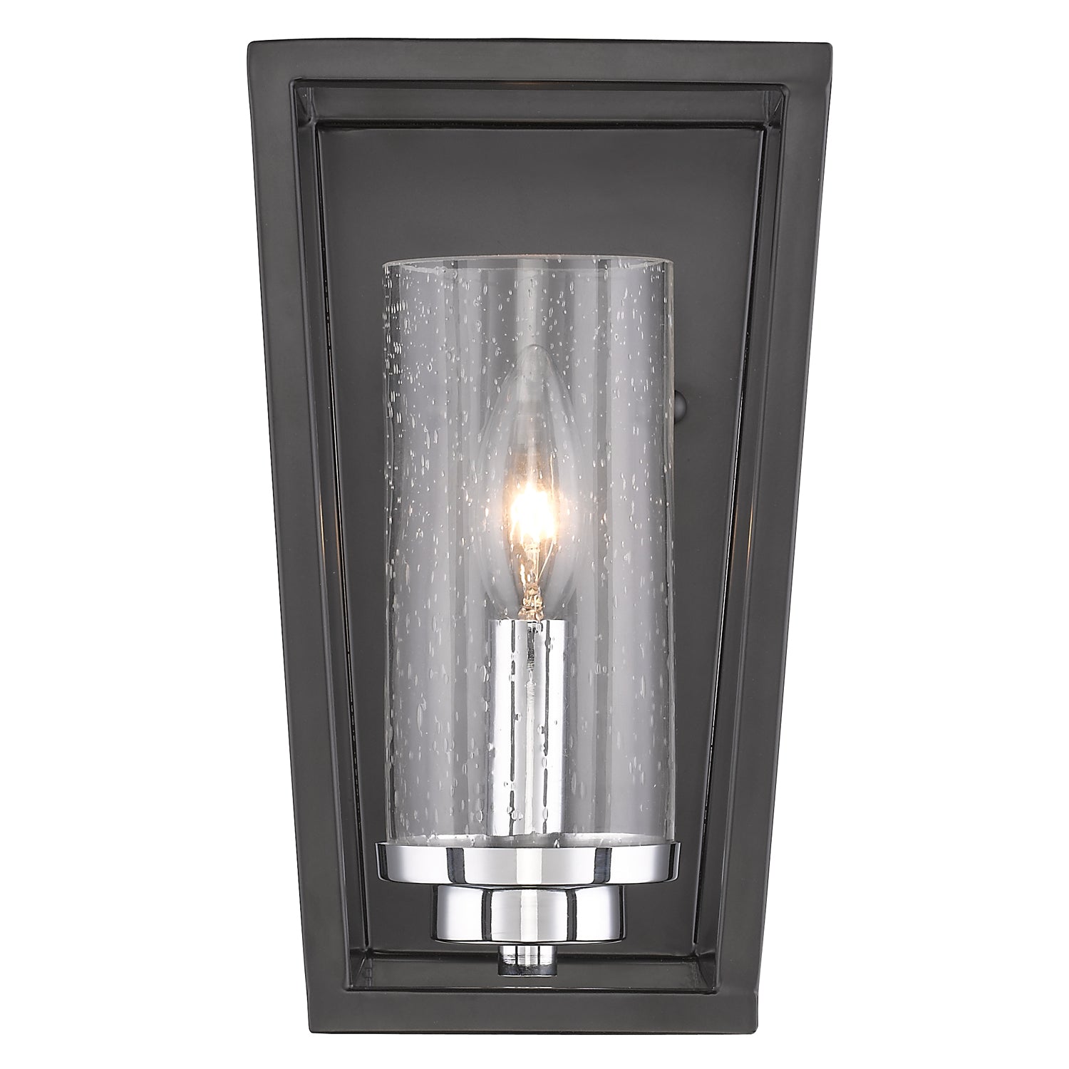 Golden Lighting Mercer 1-light Wall Sconce in Matte Black