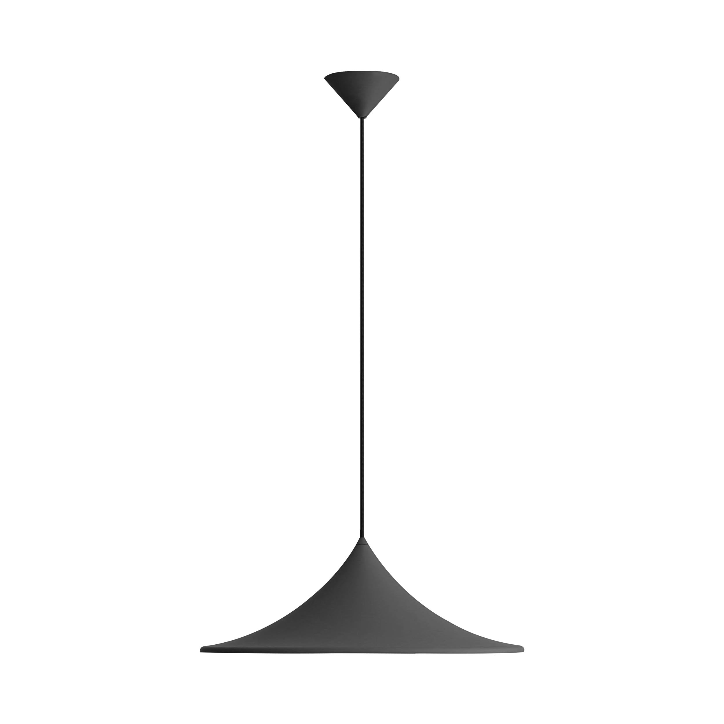 Golden Lighting Vistara 1-light 20in Pendant in Sand Black - - Golden Lighting