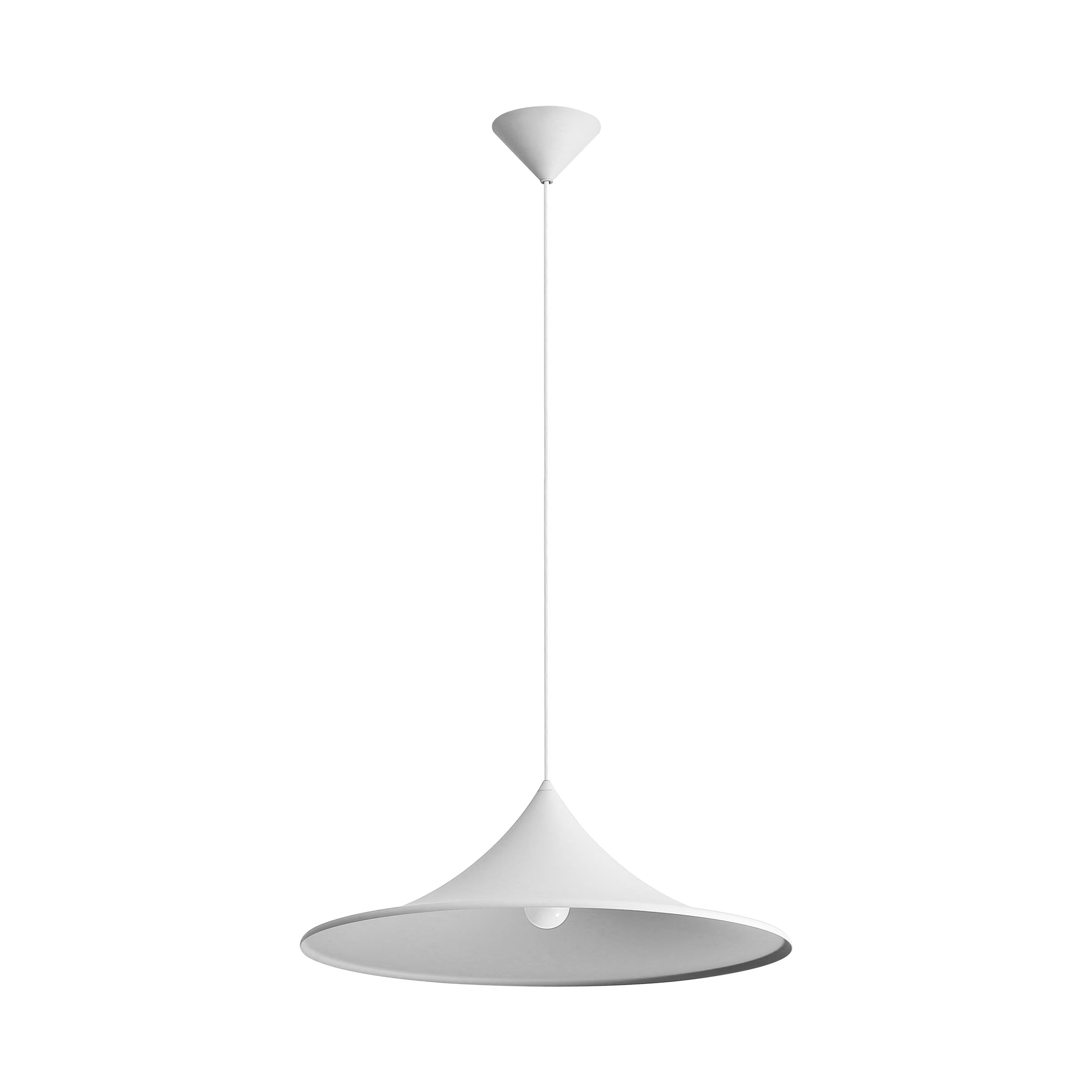 Golden Lighting Vistara 1-light 20in Pendant in Sand White - - Golden Lighting