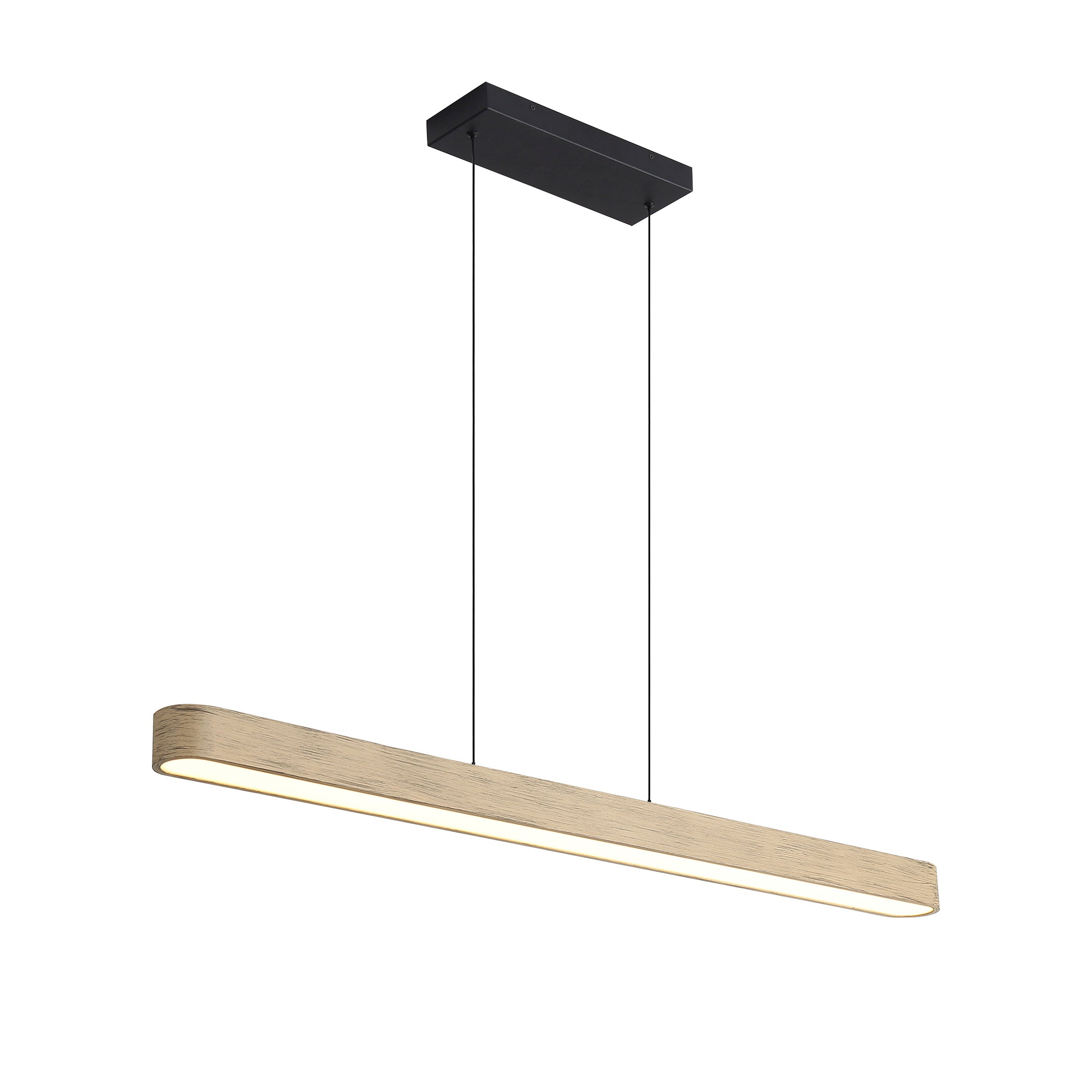 Silva Integrated LED Pendant in Driftwood