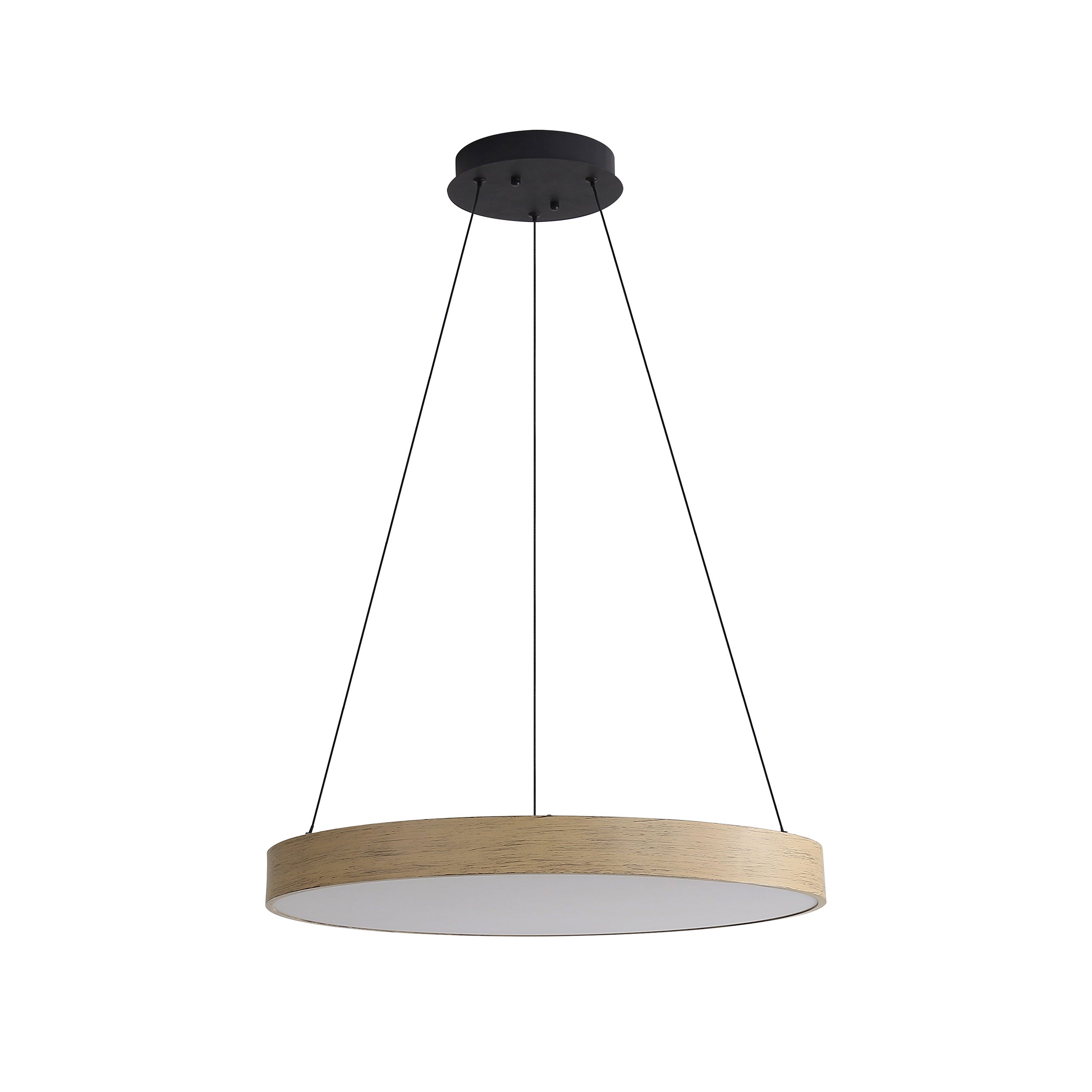 Anello Integrated LED Pendant in Driftwood