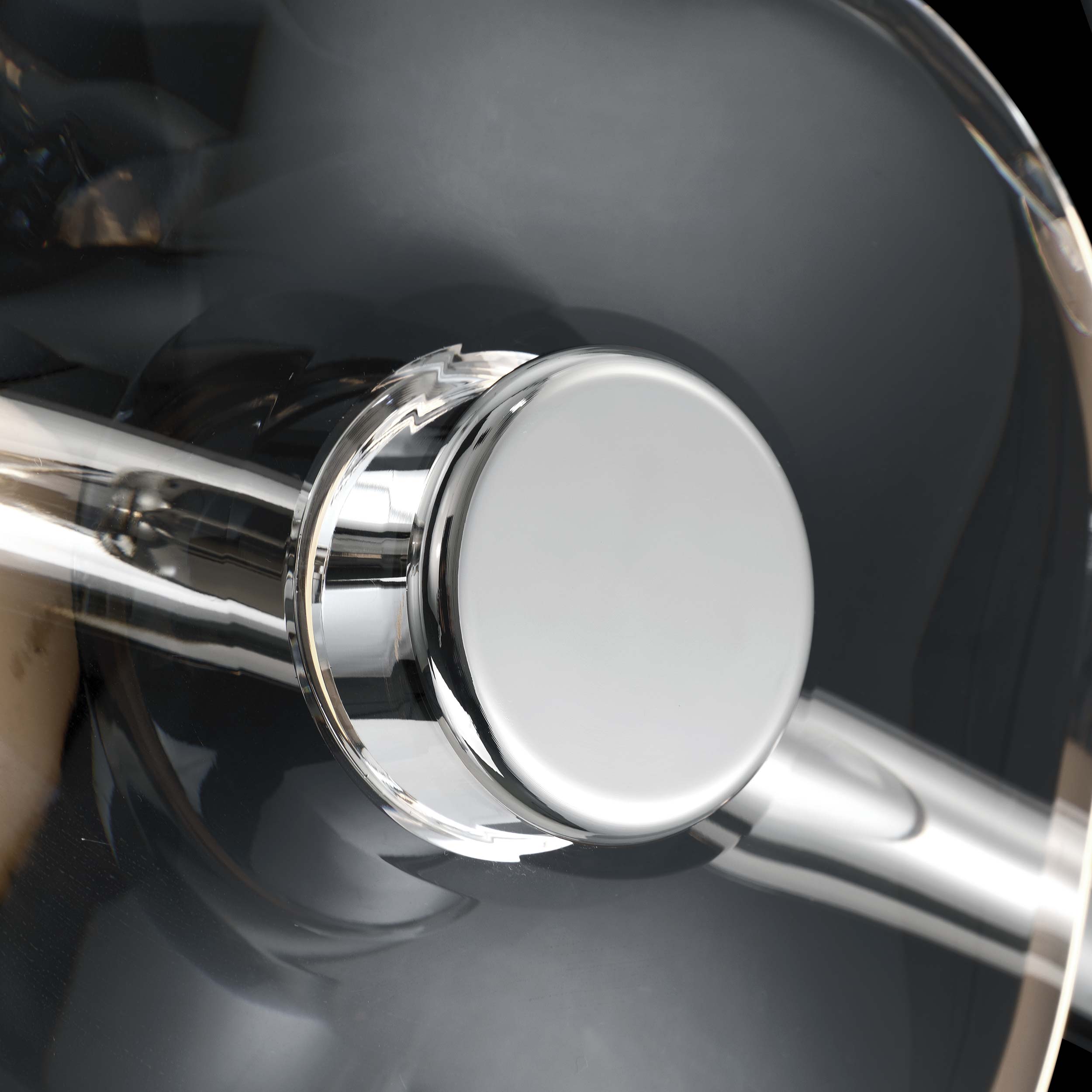 Ziva by Golden Lighting Celestia 12-light Integrated LED Chandelier in Chrome