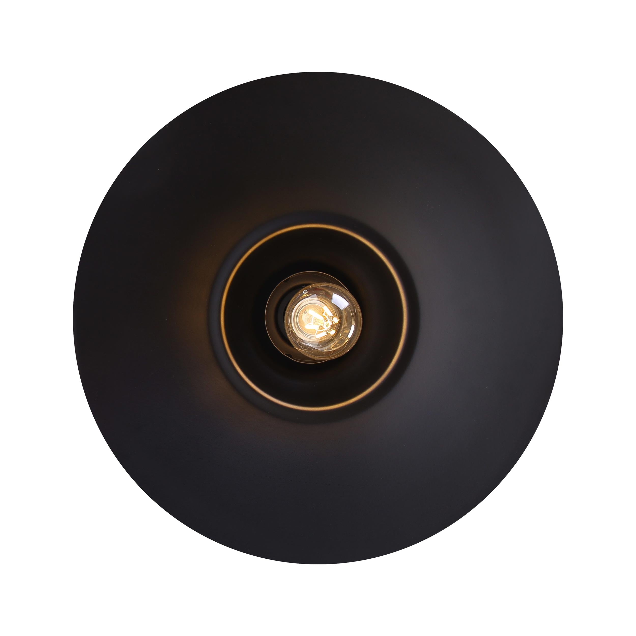 Yep by Golden Lighting Croma 1-light Wall Sconce in Matte Black shade - - Golden Lighting