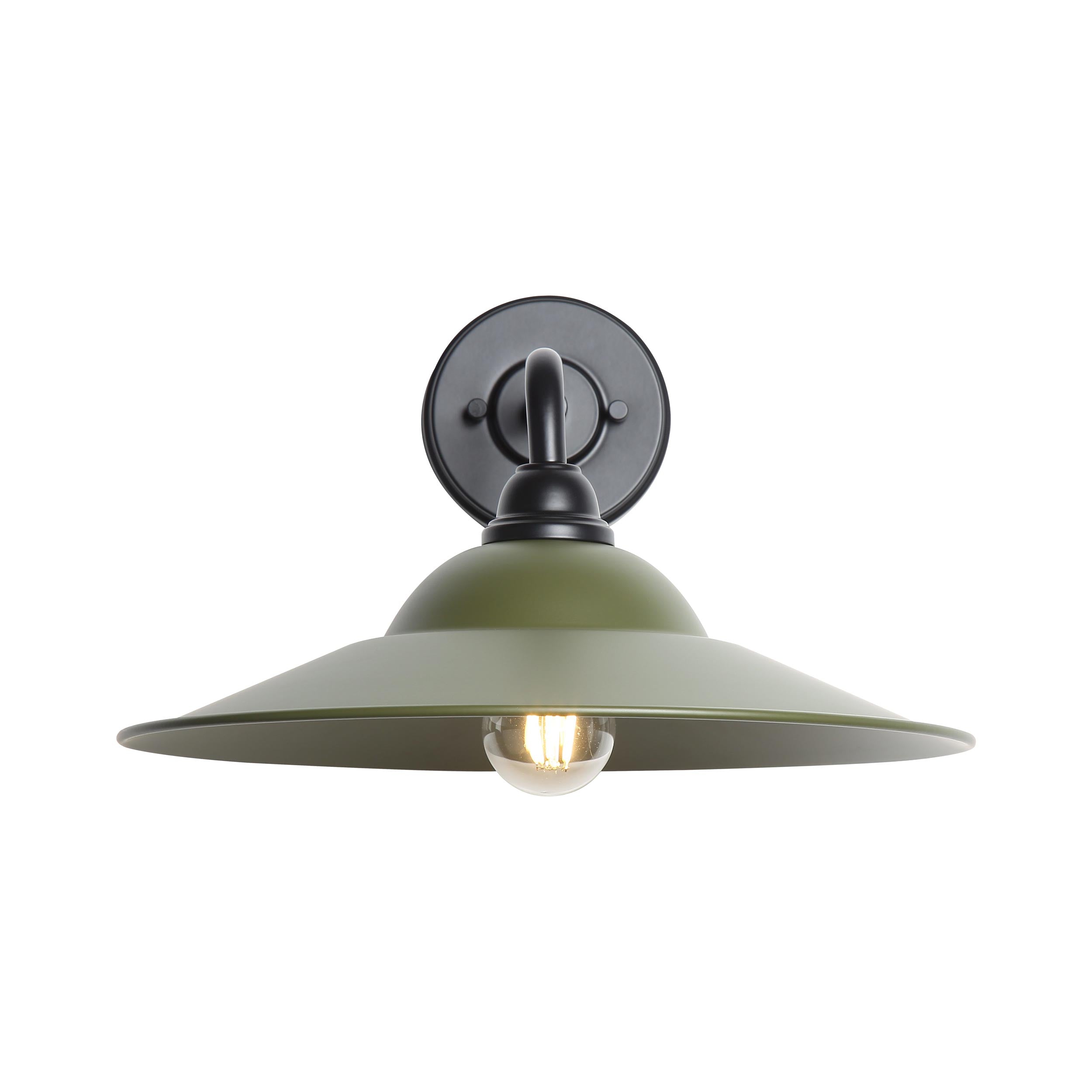 Yep by Golden Lighting Croma 1-light Wall Sconce in Matte Pine shade