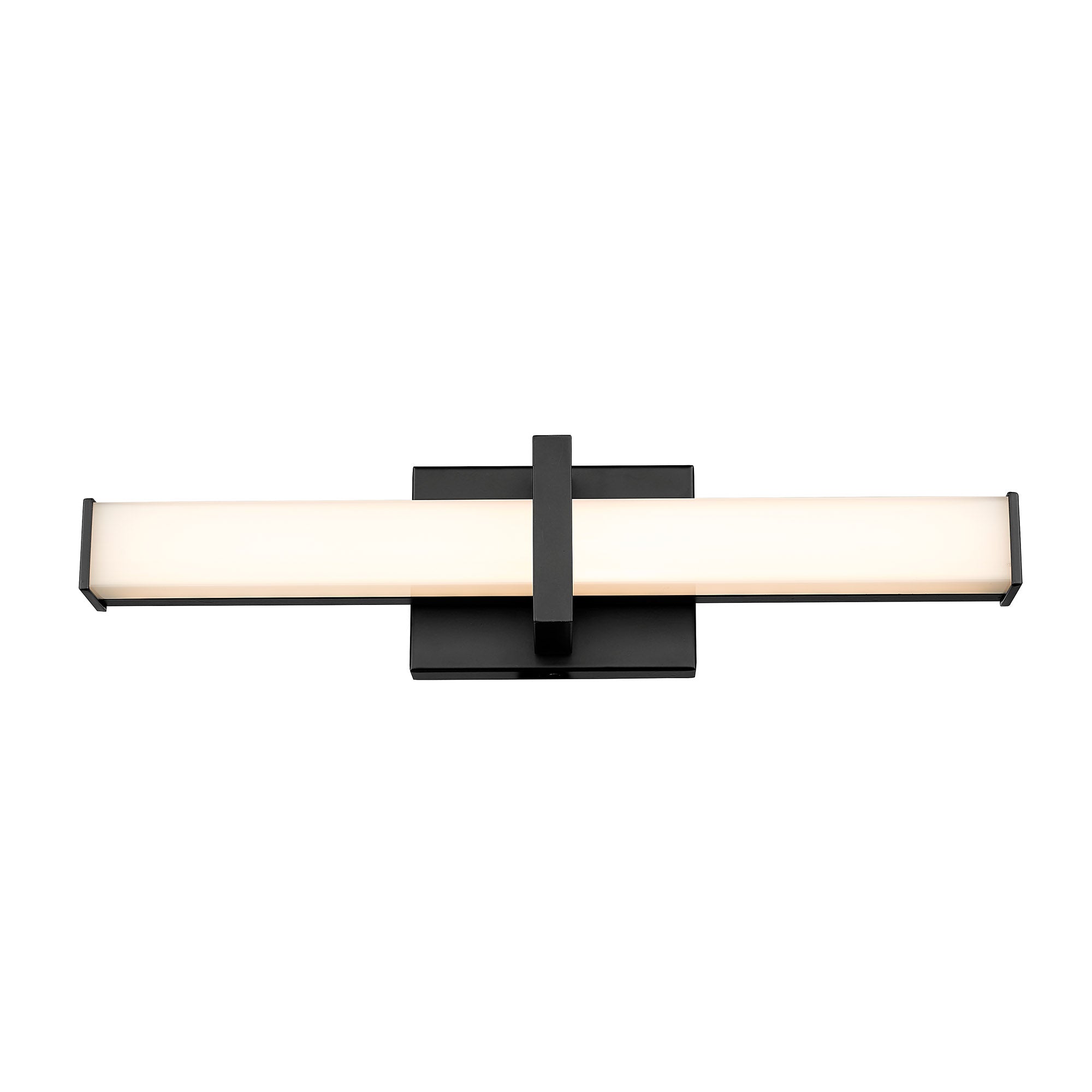 Golden Lighting Elon Integrated LED 19in Vanity in Matte Black - - Golden Lighting