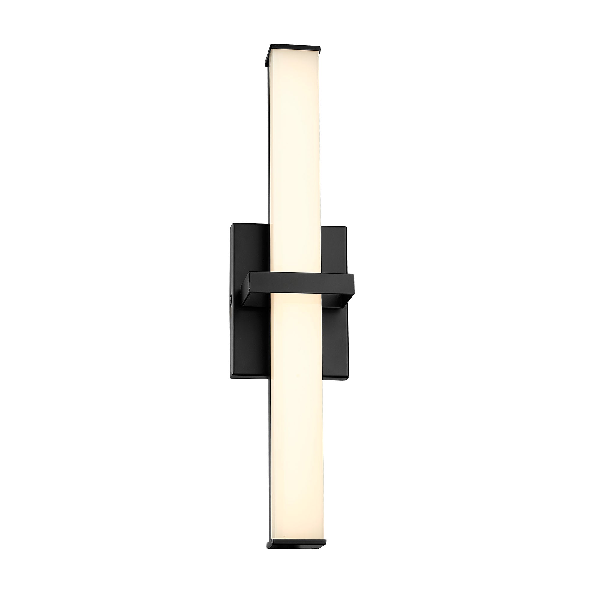 Golden Lighting Elon Integrated LED 19in Vanity in Matte Black - - Golden Lighting
