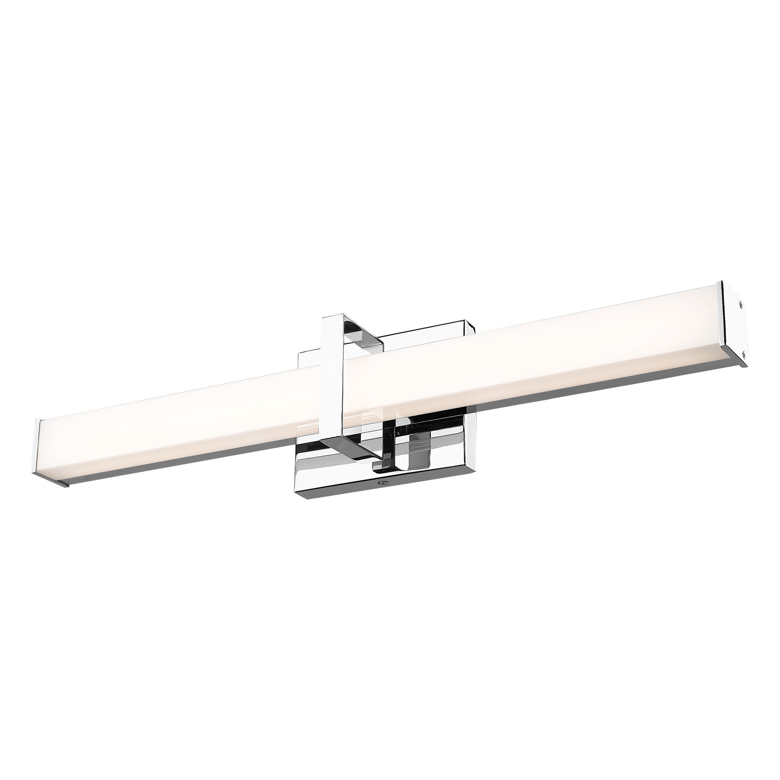 Golden Lighting Elon Integrated LED 24in Vanity in Chrome - - Golden Lighting