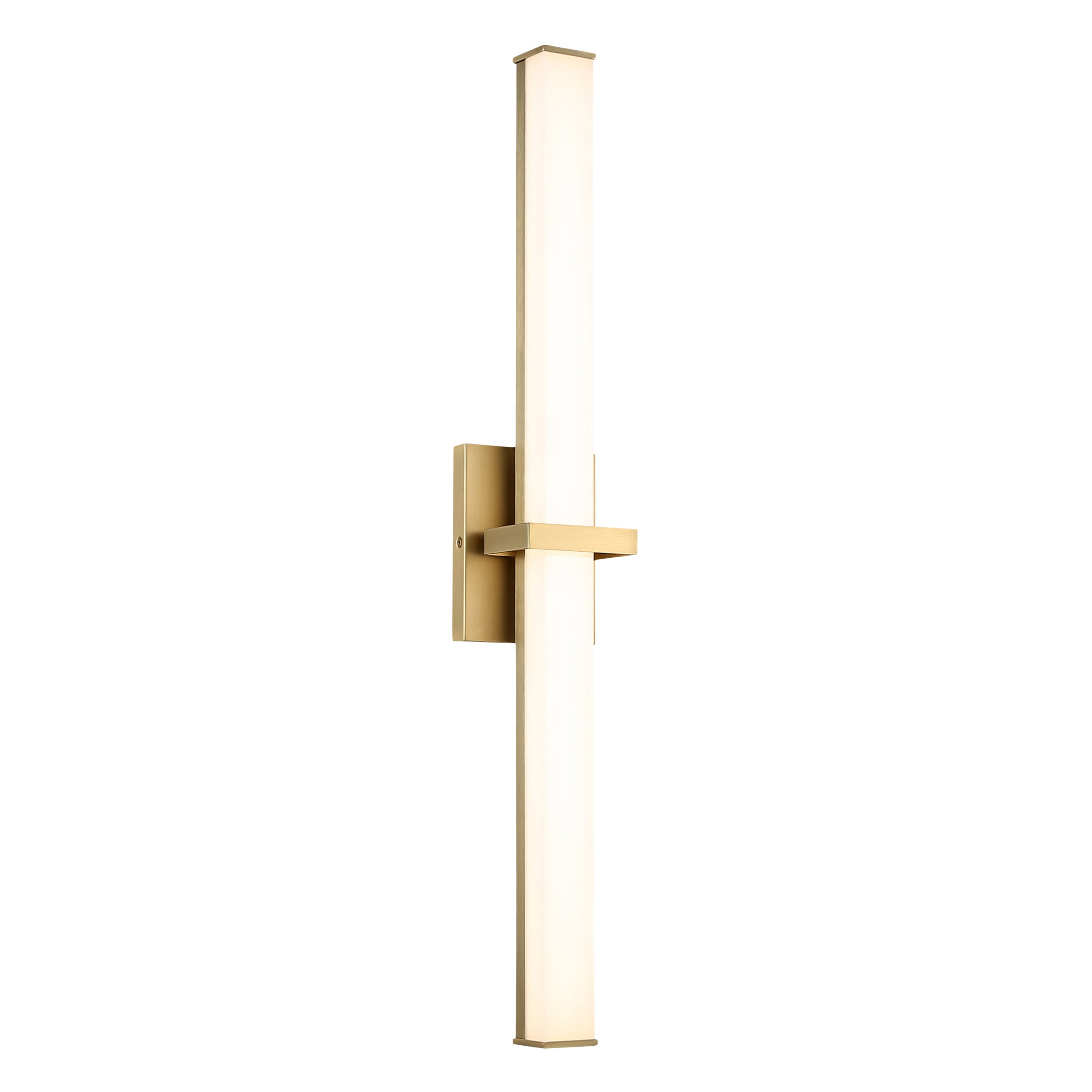 Golden Lighting Elon Integrated LED 30in Vanity in Brushed Champagne Brass - - Golden Lighting