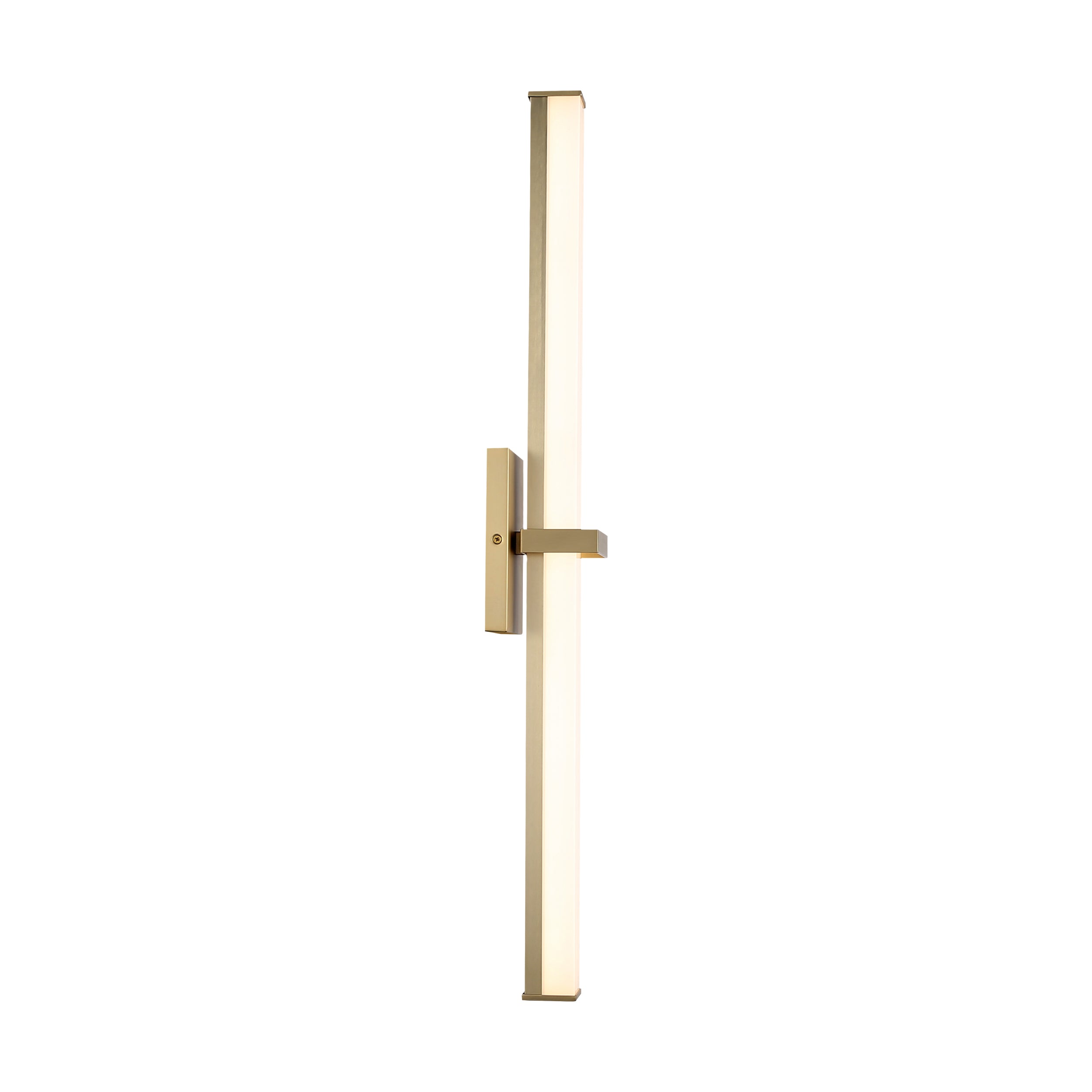 Golden Lighting Elon Integrated LED 30in Vanity in Brushed Champagne Brass - - Golden Lighting