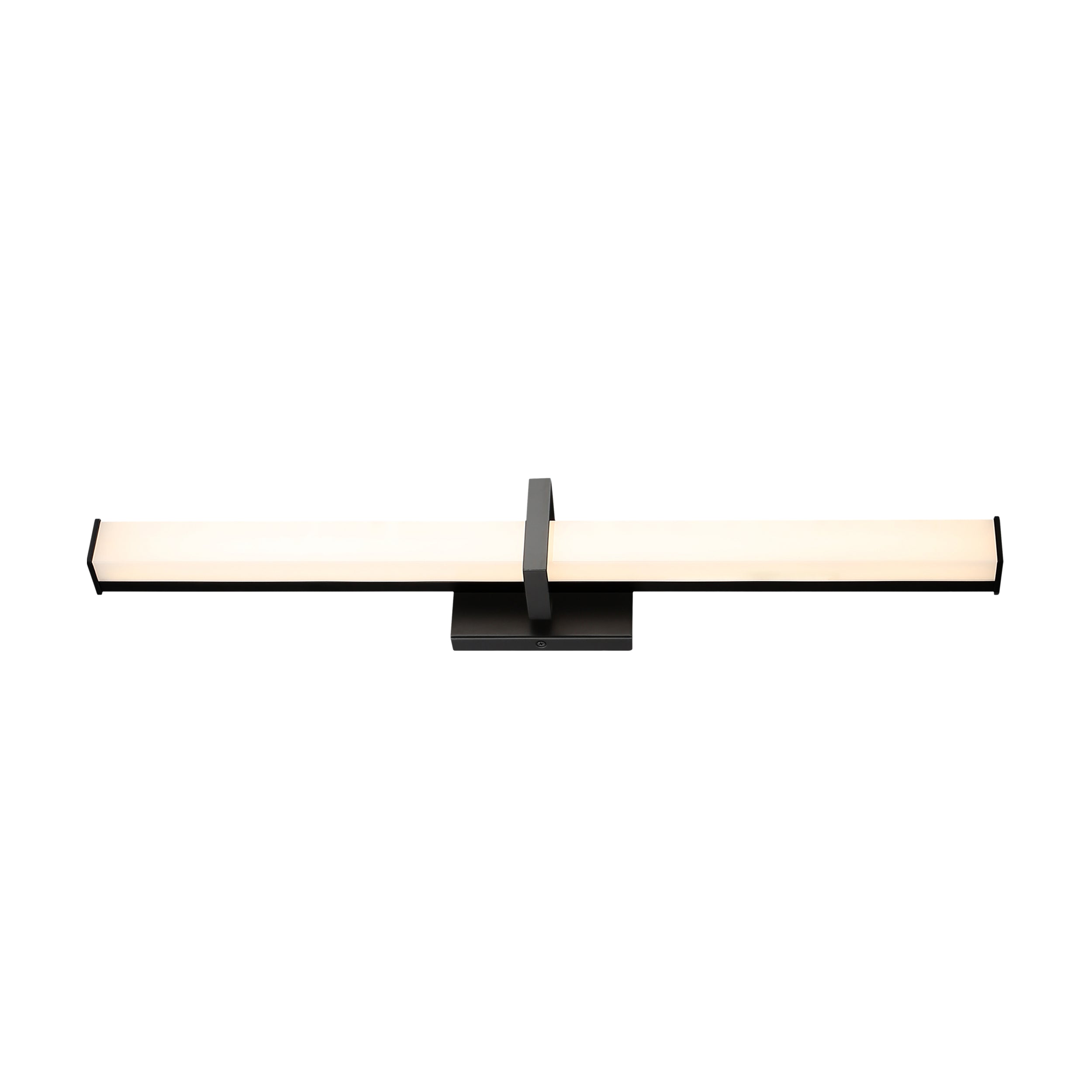 Golden Lighting Elon Integrated LED 30in Vanity in Matte Black - - Golden Lighting