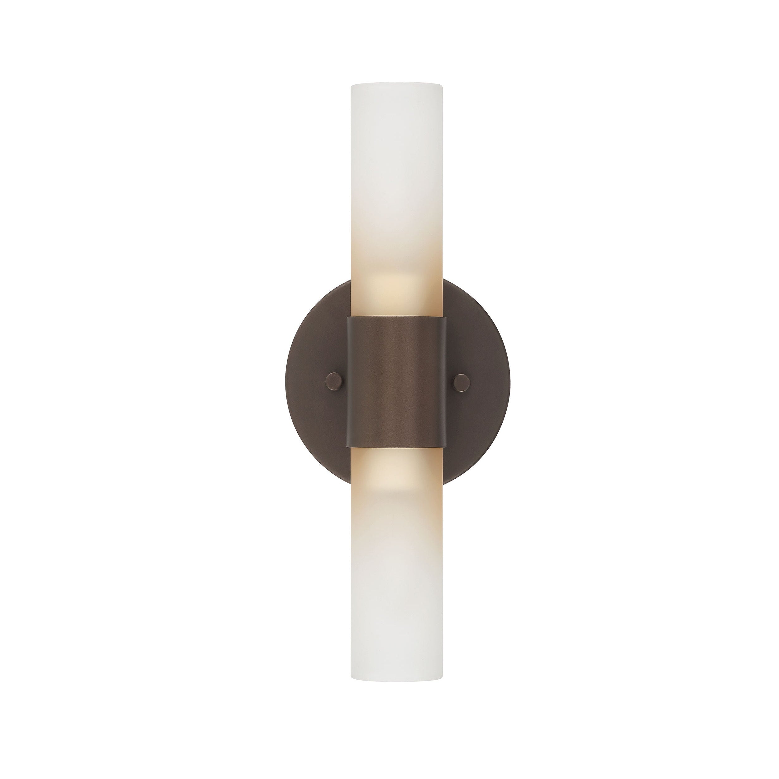 Lyssna Cirkel 2-light Wall Sconce in Modern Bronze