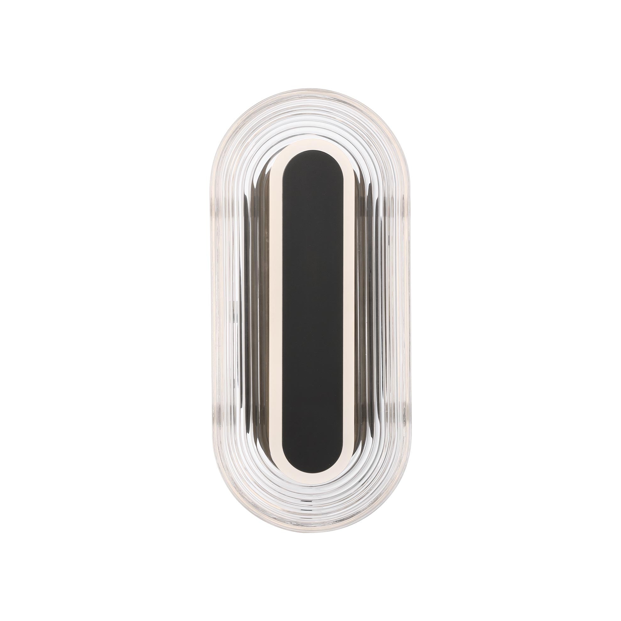 Plexus Integrated LED 13" Outdoor Wall in Matte Black