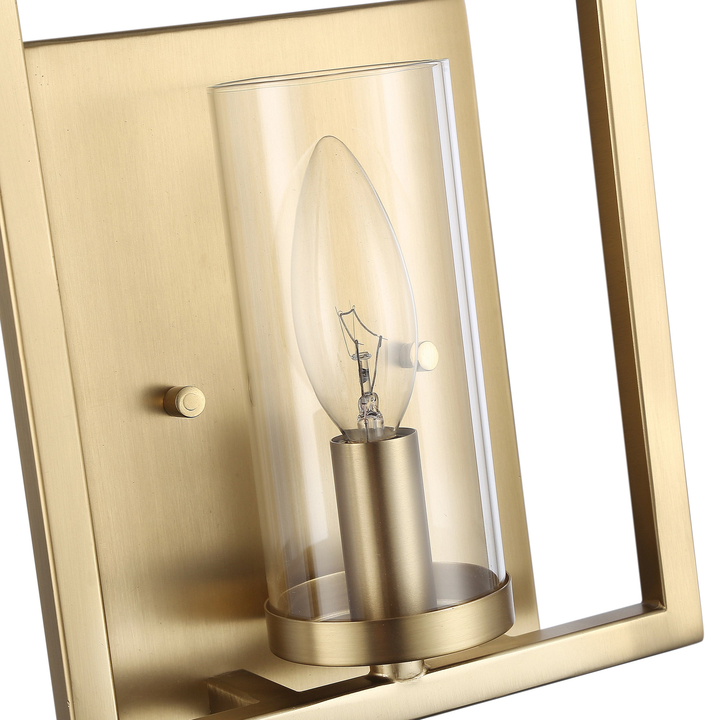 Golden Lighting Marco 1-light Wall Sconce in Brushed Champagne Brass - - Golden Lighting