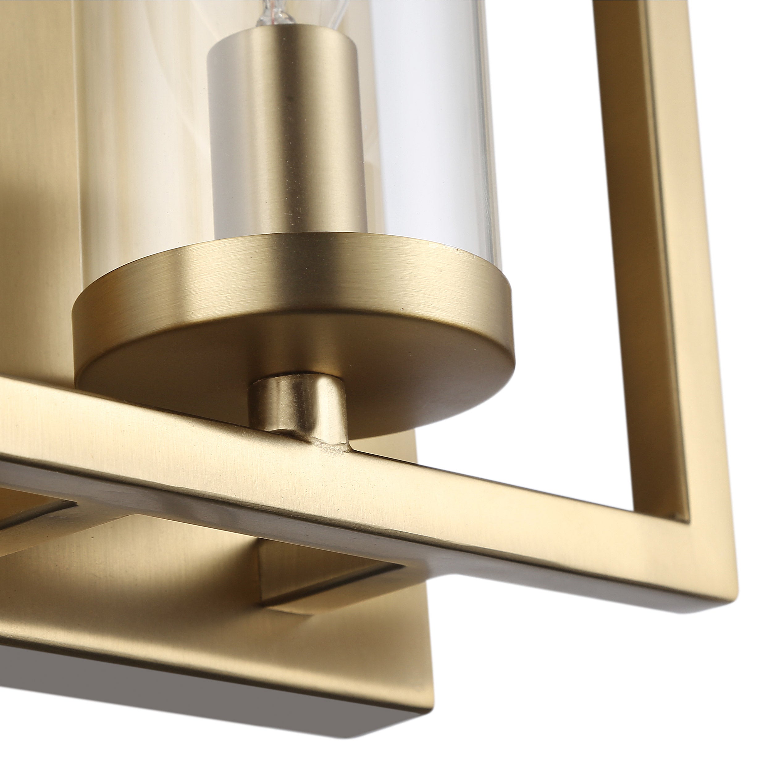 Golden Lighting Marco 1-light Wall Sconce in Brushed Champagne Brass - - Golden Lighting