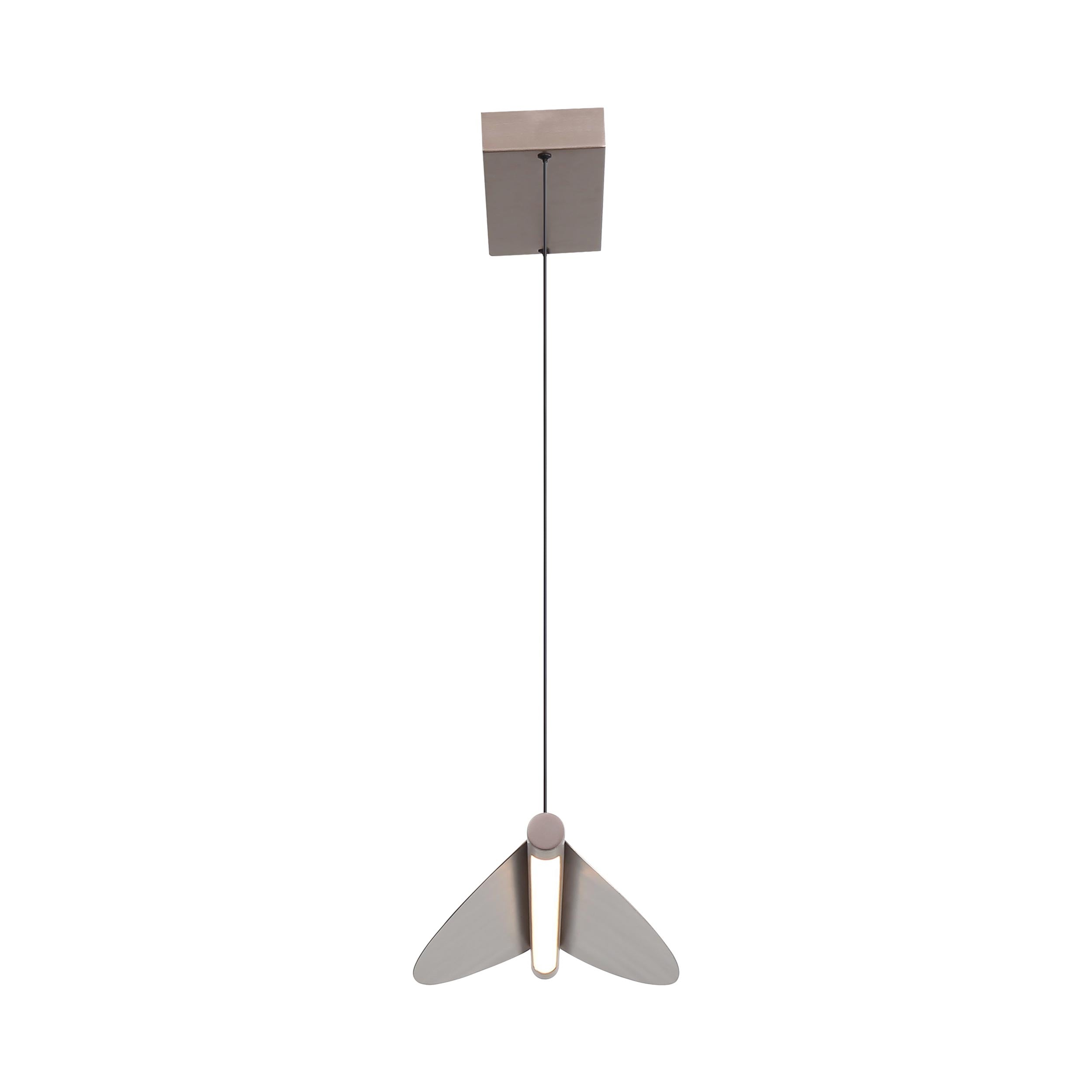 Luma Integrated LED Island Light in Coffee Silver - - Golden Lighting