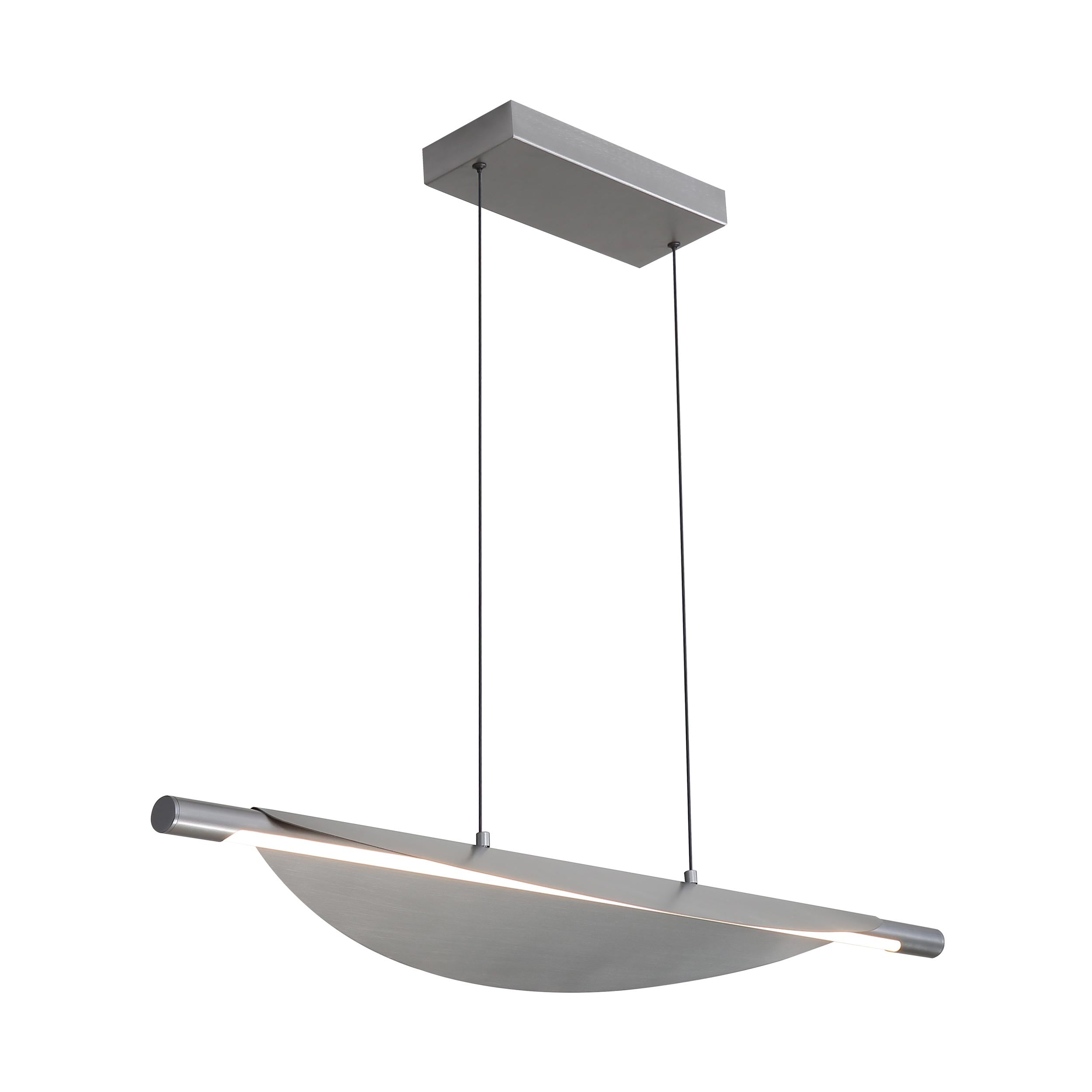Luma Integrated LED Island Light in Graphite - - Golden Lighting