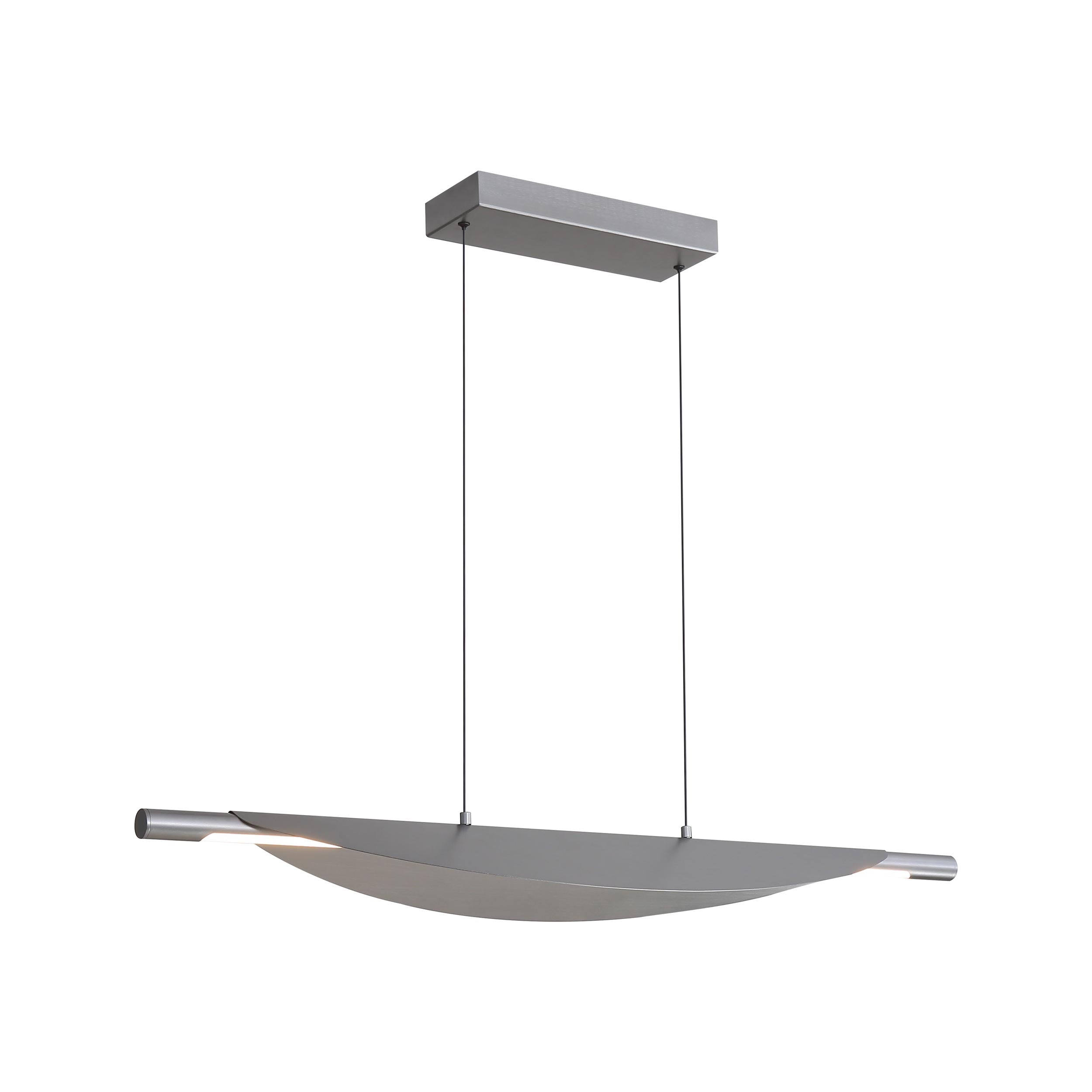 Luma Integrated LED Island Light in Graphite - - Golden Lighting