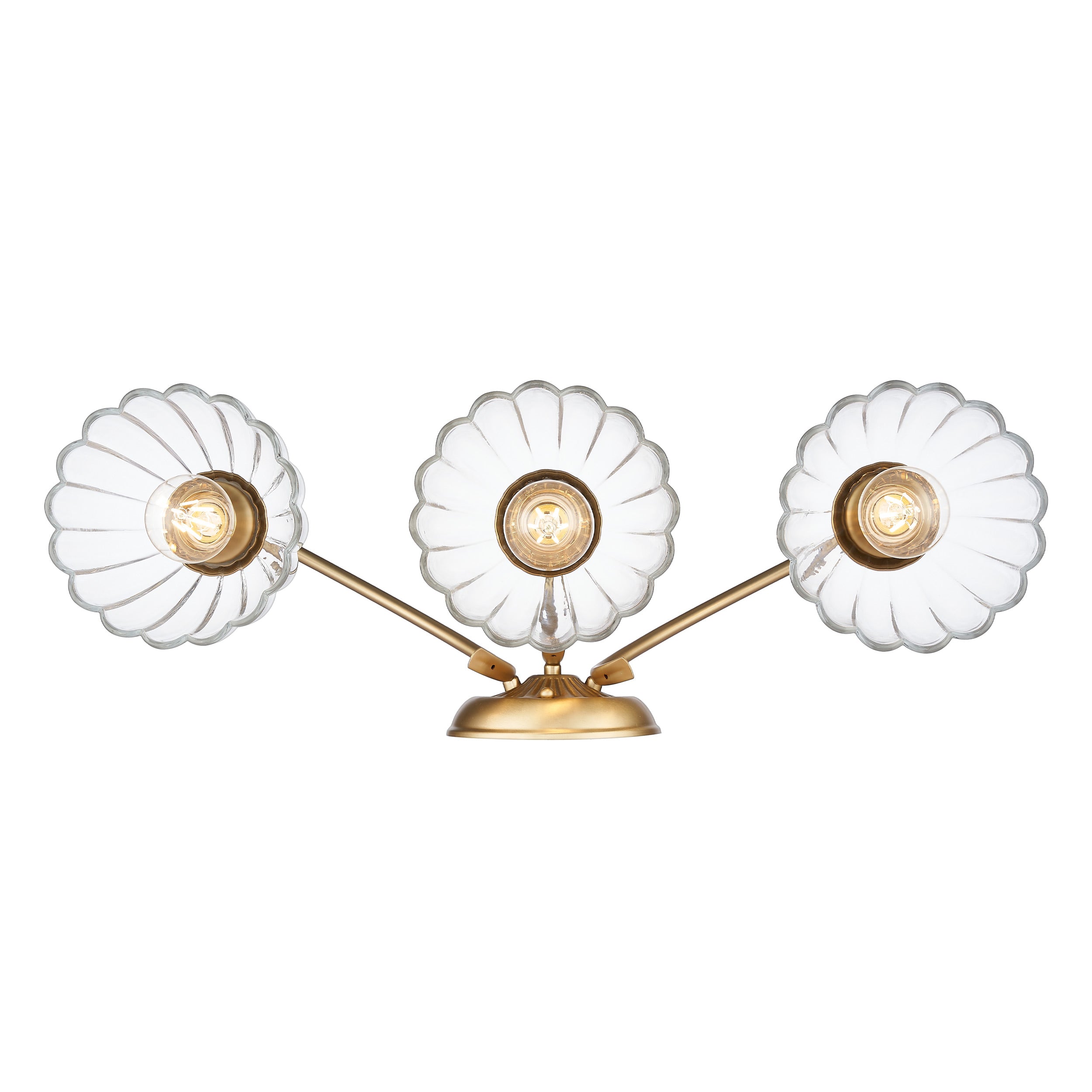 Golden Lighting Audra 3-light Vanity in Brushed Champagne Brass - - Golden Lighting