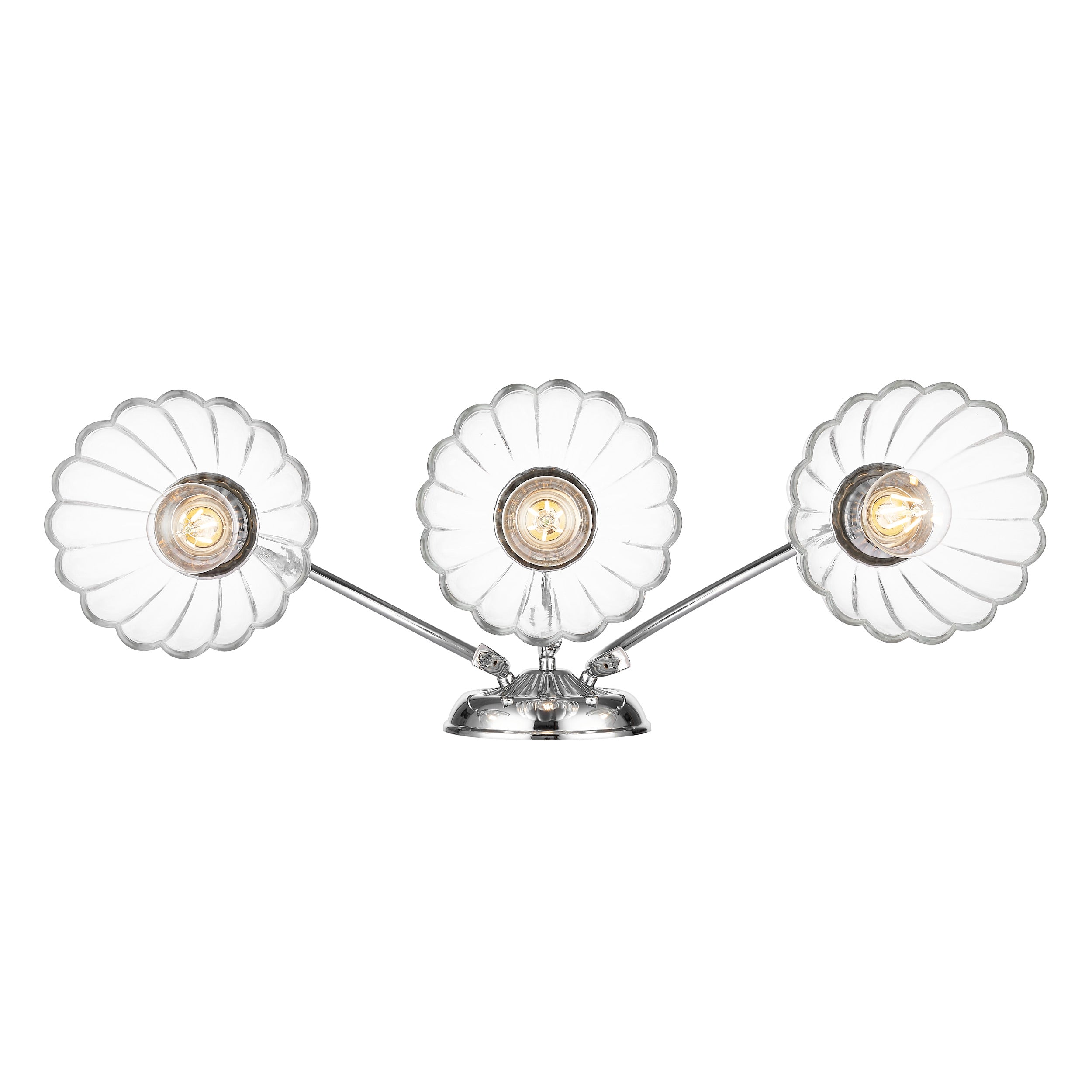 Golden Lighting Audra 3-light Vanity in Chrome - - Golden Lighting
