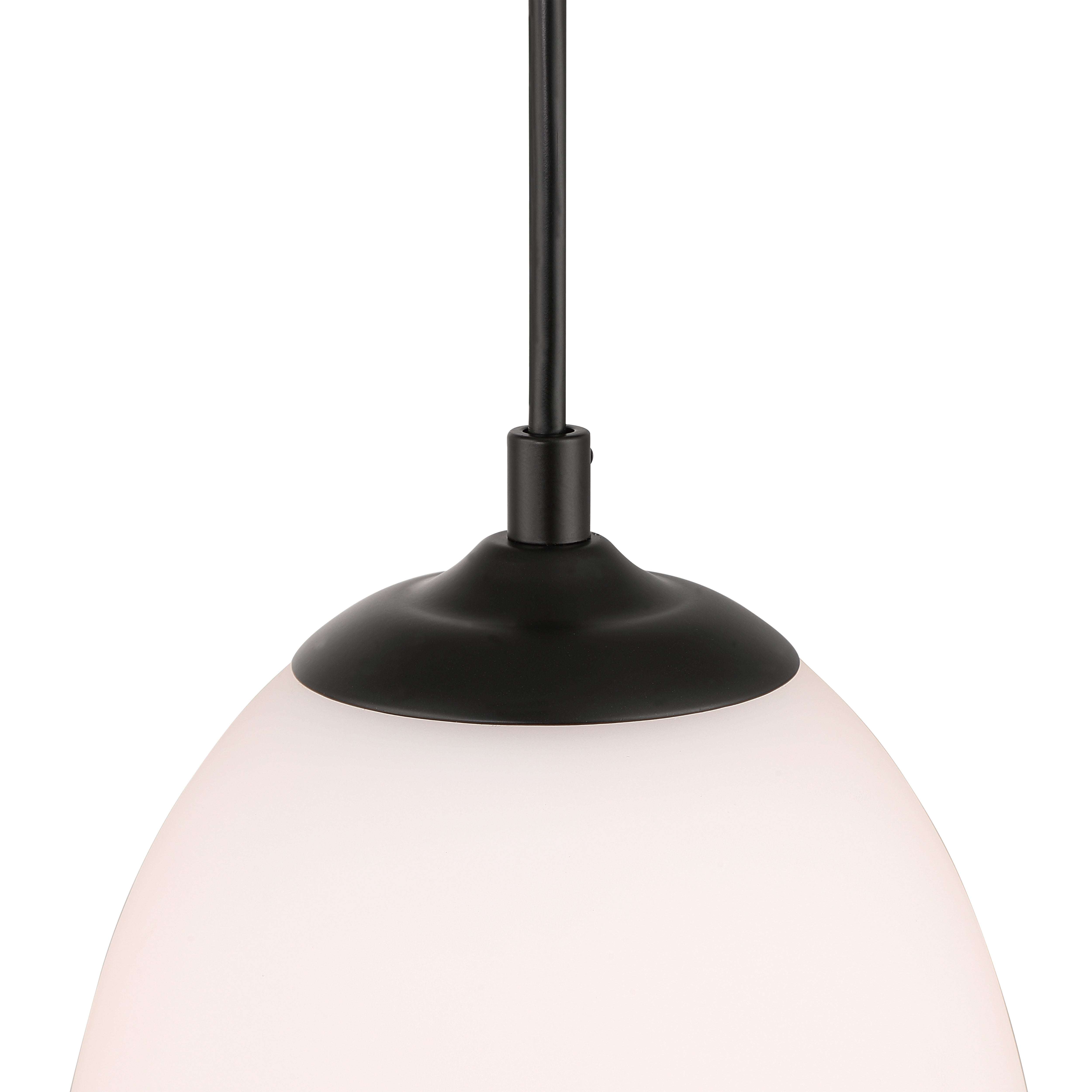 Golden Lighting Dorinda 1-light Pendant in Matte Black - - Golden Lighting