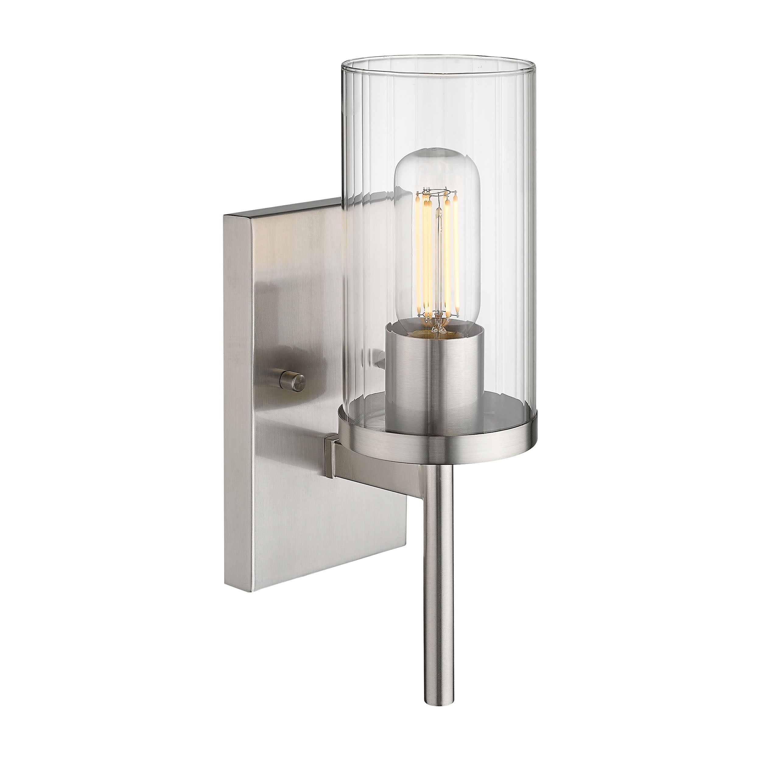 Golden Lighting Winslett 1-light Wall Sconce in Pewter - - Golden Lighting