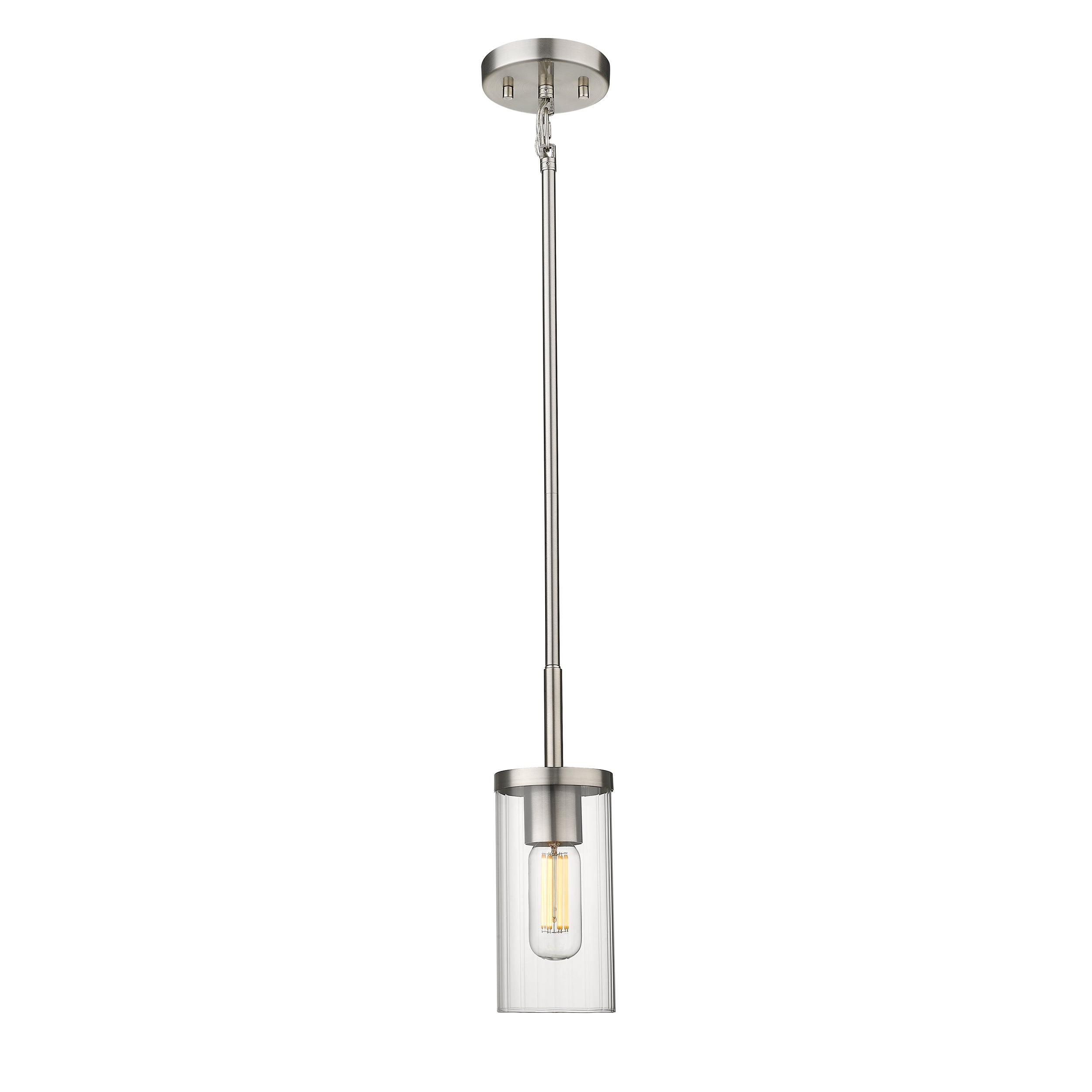 Golden Lighting Winslett 1-light Pendant in Pewter