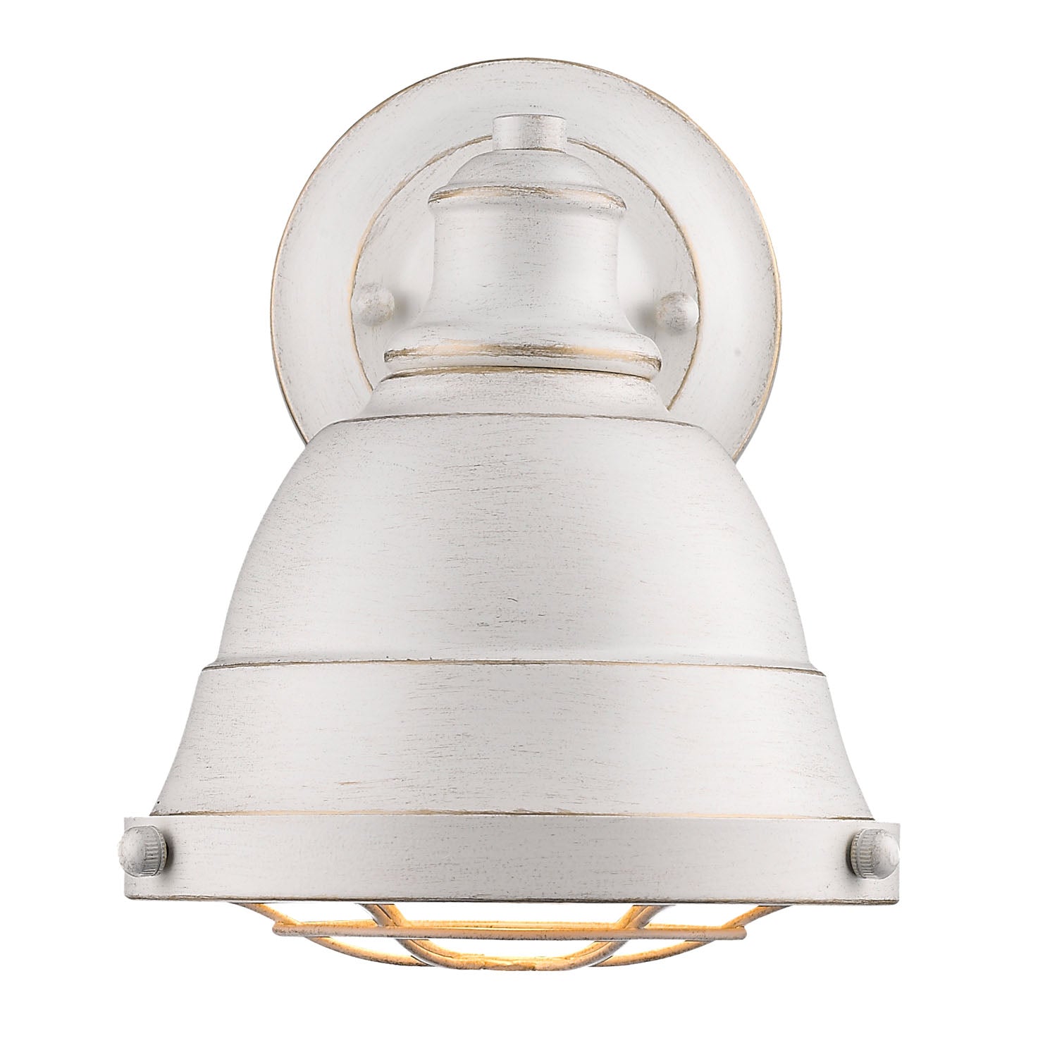 Golden Lighting Bartlett 1-light Vanity in French White - - Golden Lighting