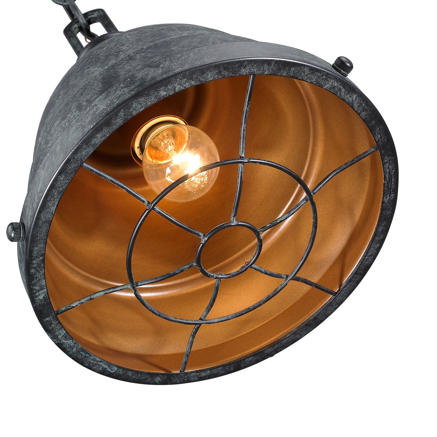 Golden Lighting Bartlett 1-light Pendant in Black Patina - - Golden Lighting