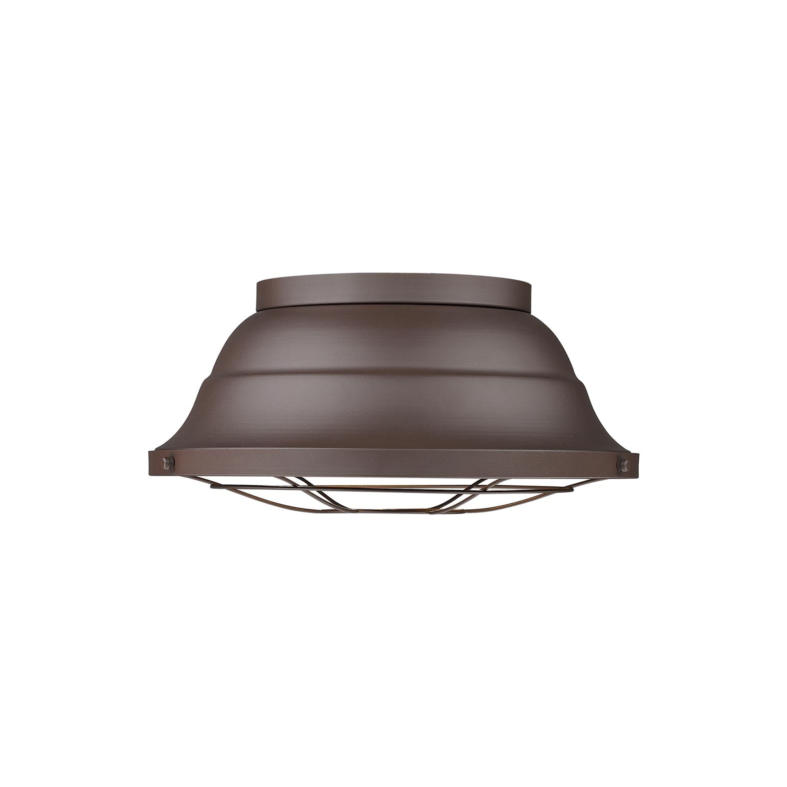 Golden Lighting Bartlett 3-light Outdoor Ceiling in Textured Bronze - - Golden Lighting