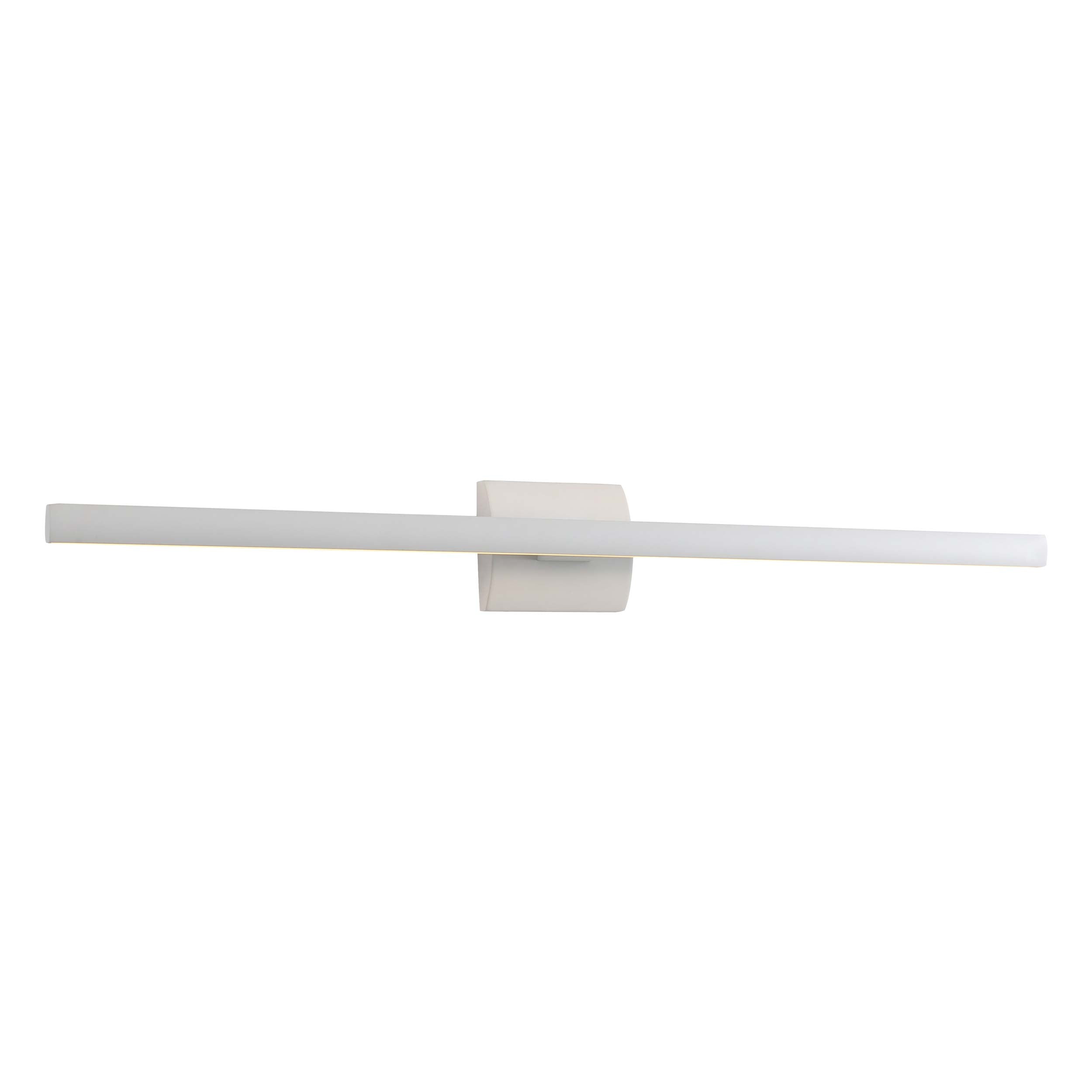 Vireo 28" Bidirectional Integrated LED Wall Light - Sand White - - Golden Lighting