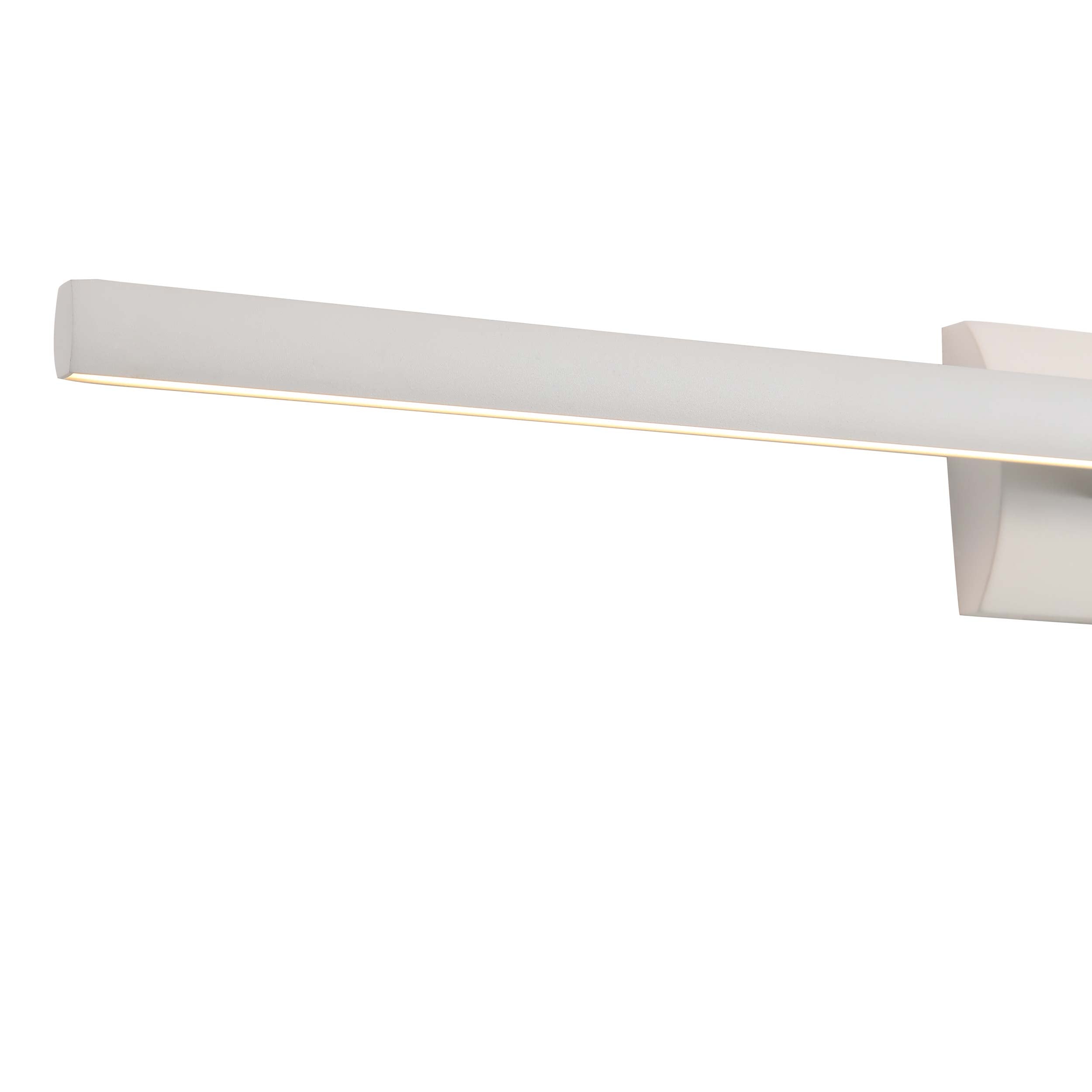 Vireo 32" Bidirectional Integrated LED Wall Light - Sand White - - Golden Lighting