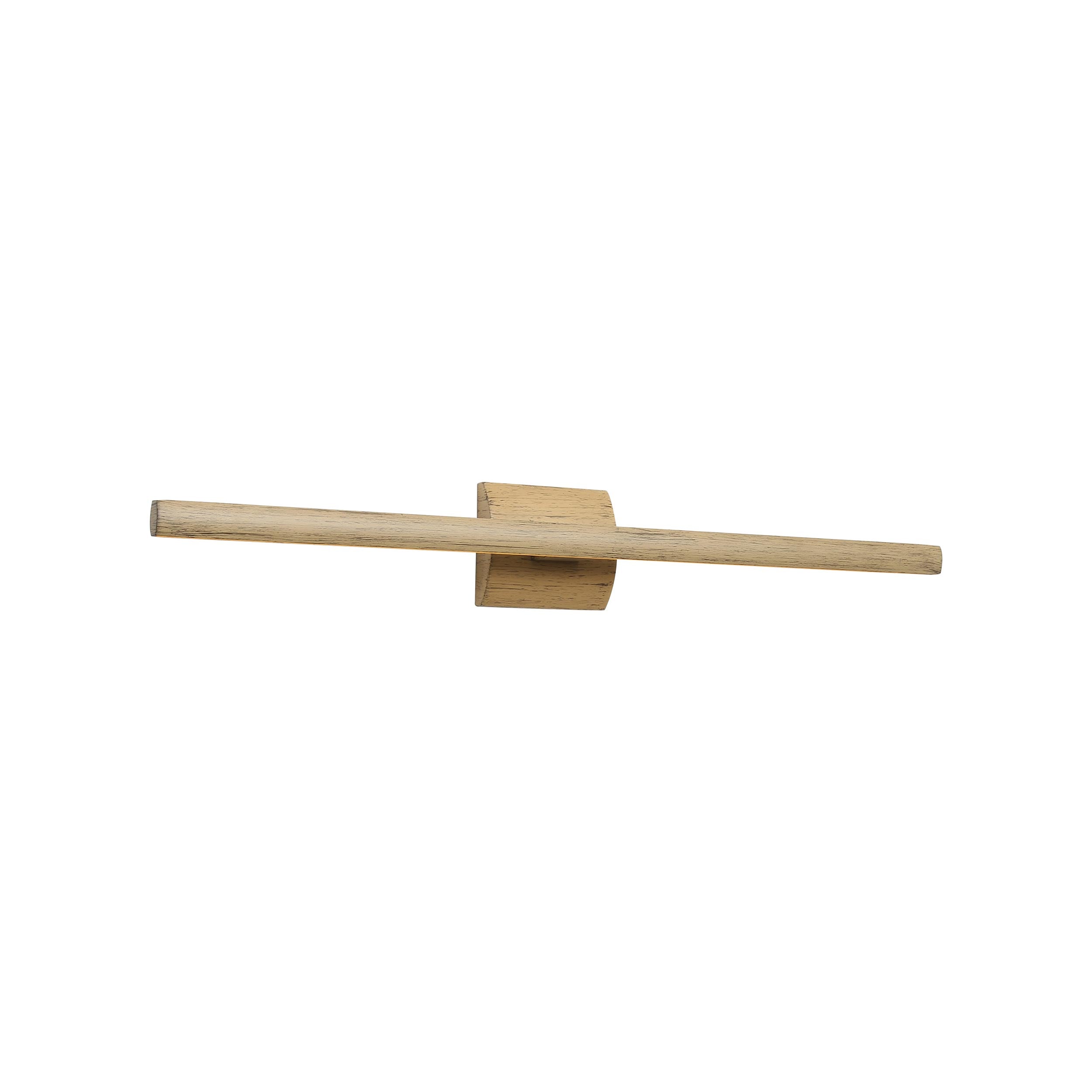 Vireo 28" LED Bath Bar in Walnut - Default Title - Golden Lighting