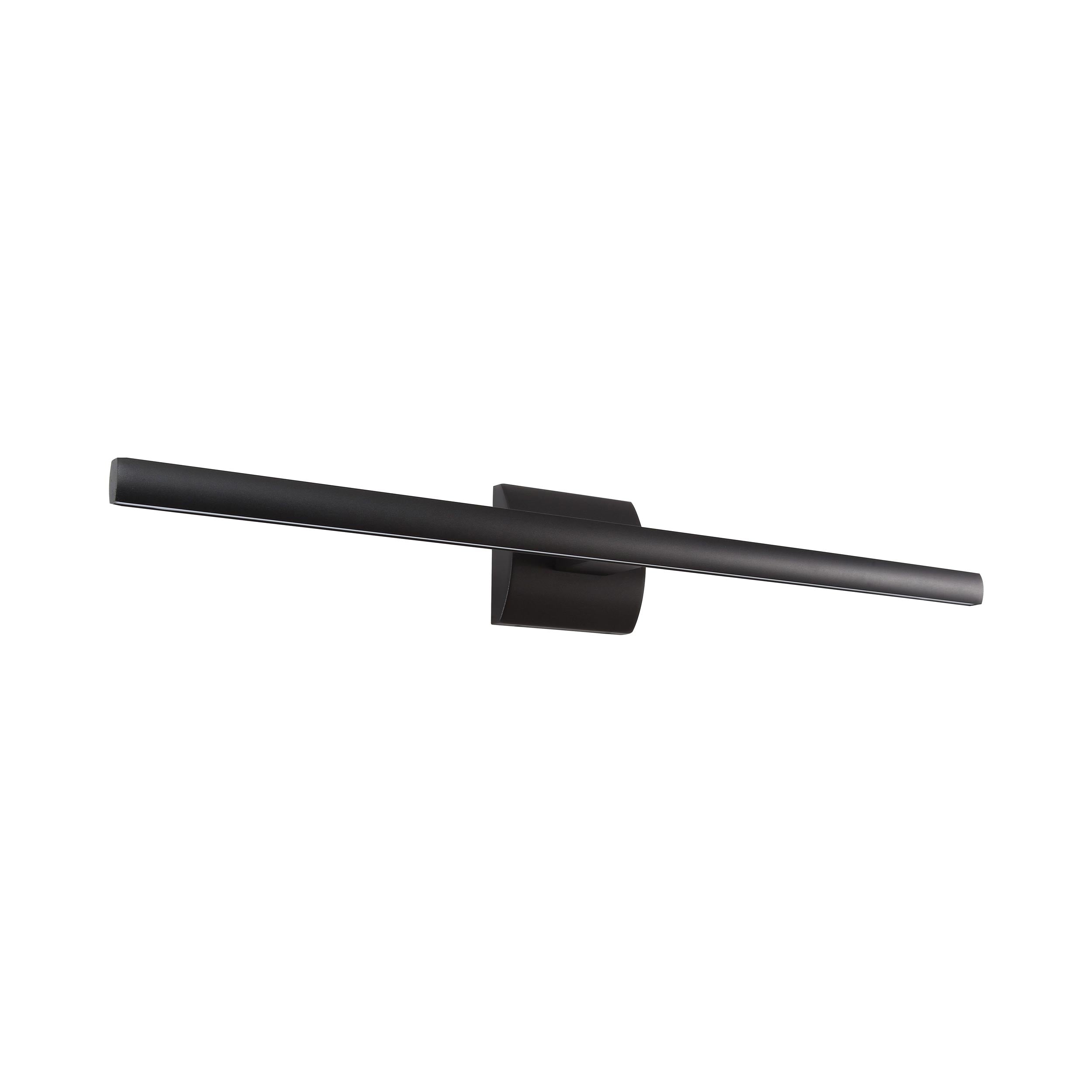 Vireo 36" Bidirectional Integrated LED Wall Light - Sand Black - - Golden Lighting