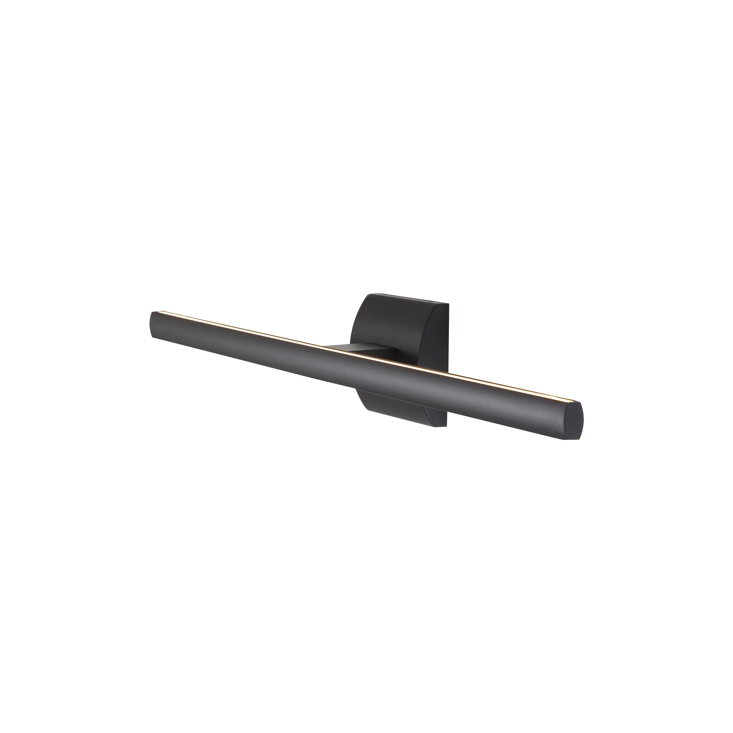 Vireo 36" Bidirectional Integrated LED Wall Light - Sand Black - - Golden Lighting