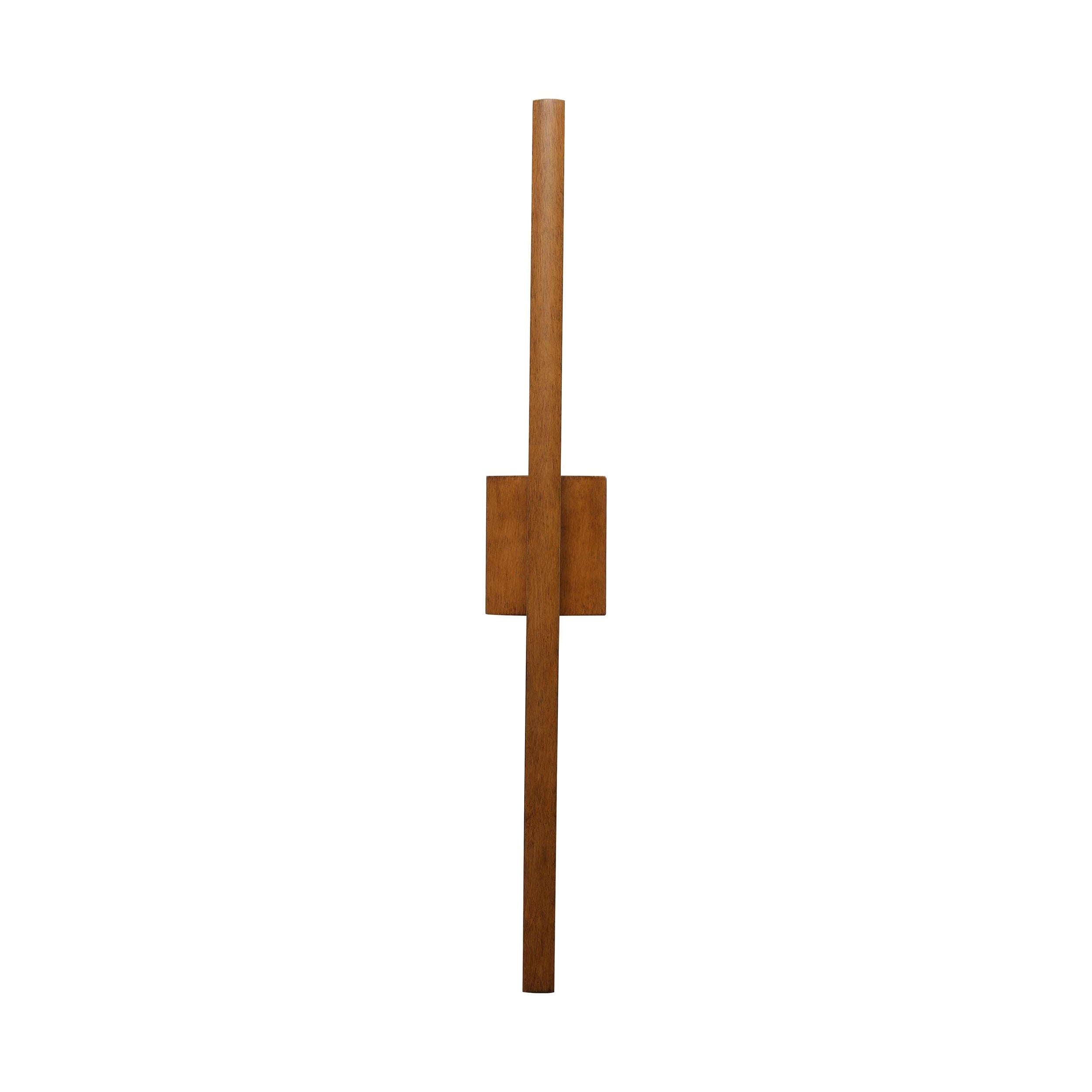 Vireo 36" Bidirectional Integrated LED Wall Light - Walnut - Default Title - Golden Lighting