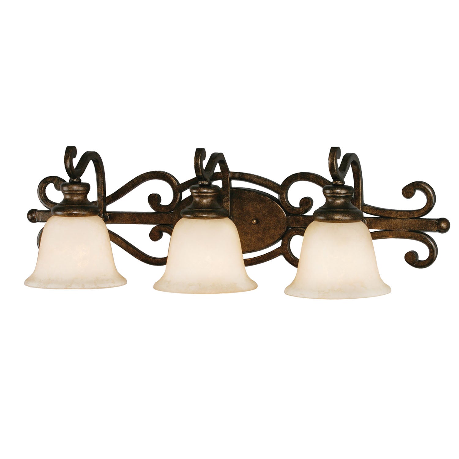 Heartwood 3-light Vanity in Burnt Sienna