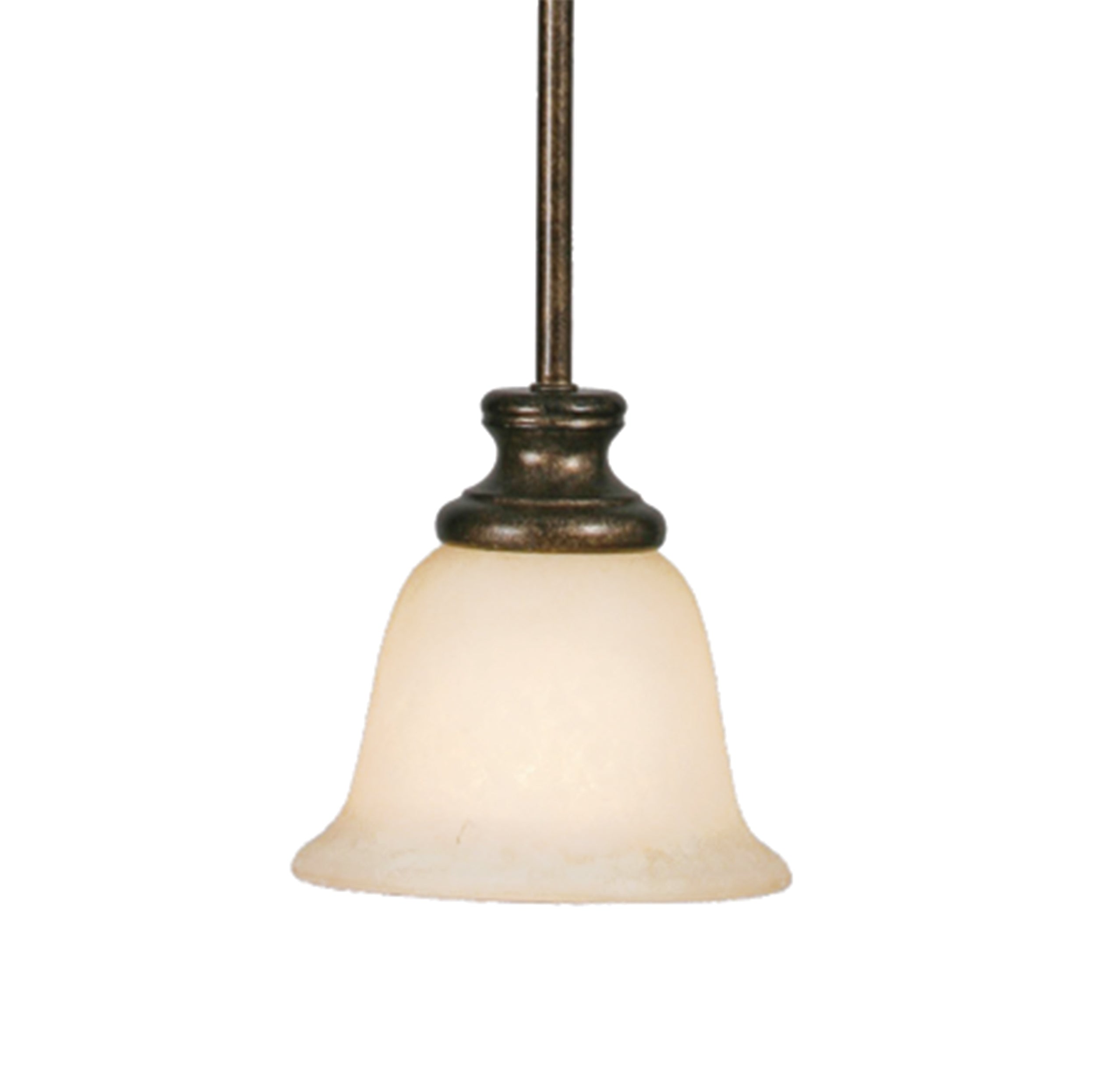 Heartwood 1-light Pendant in Burnt Sienna